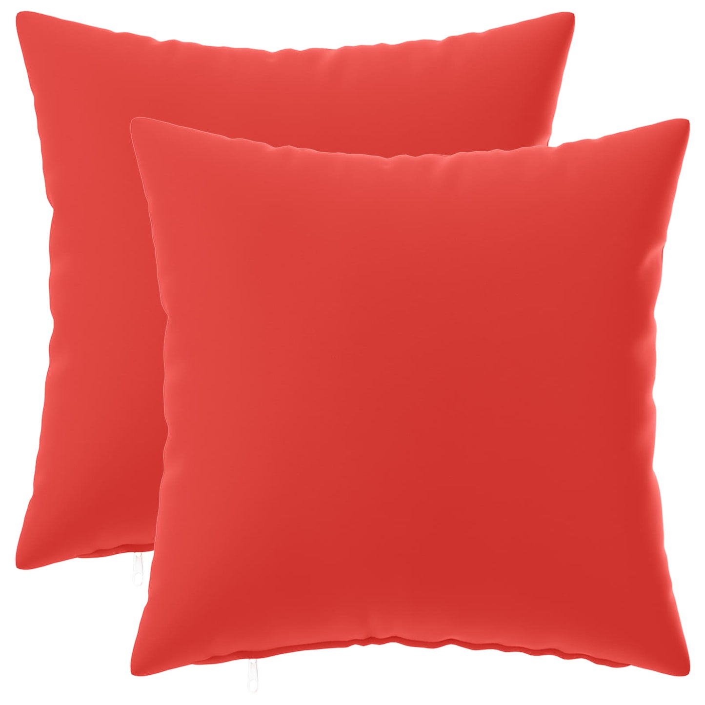 Pudebetræk 2 pcs HEERLEN Rød 40 x 40 cm Polyester