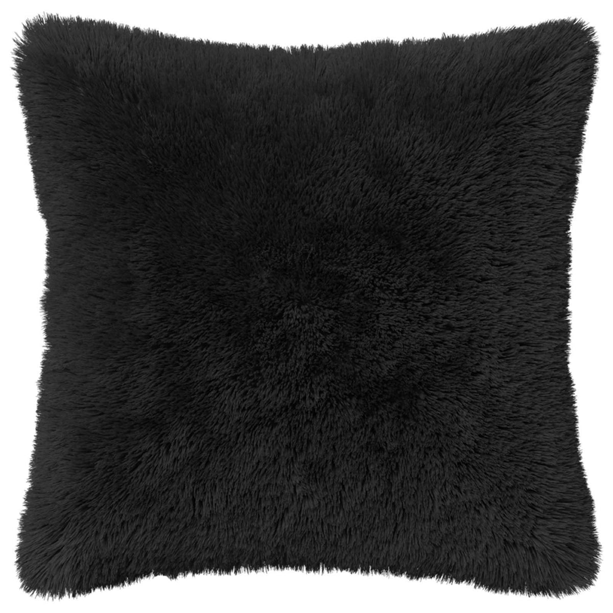 Pudebetræk 12 pcs HEERLEN Sort 40 x 40 cm PV Fleece