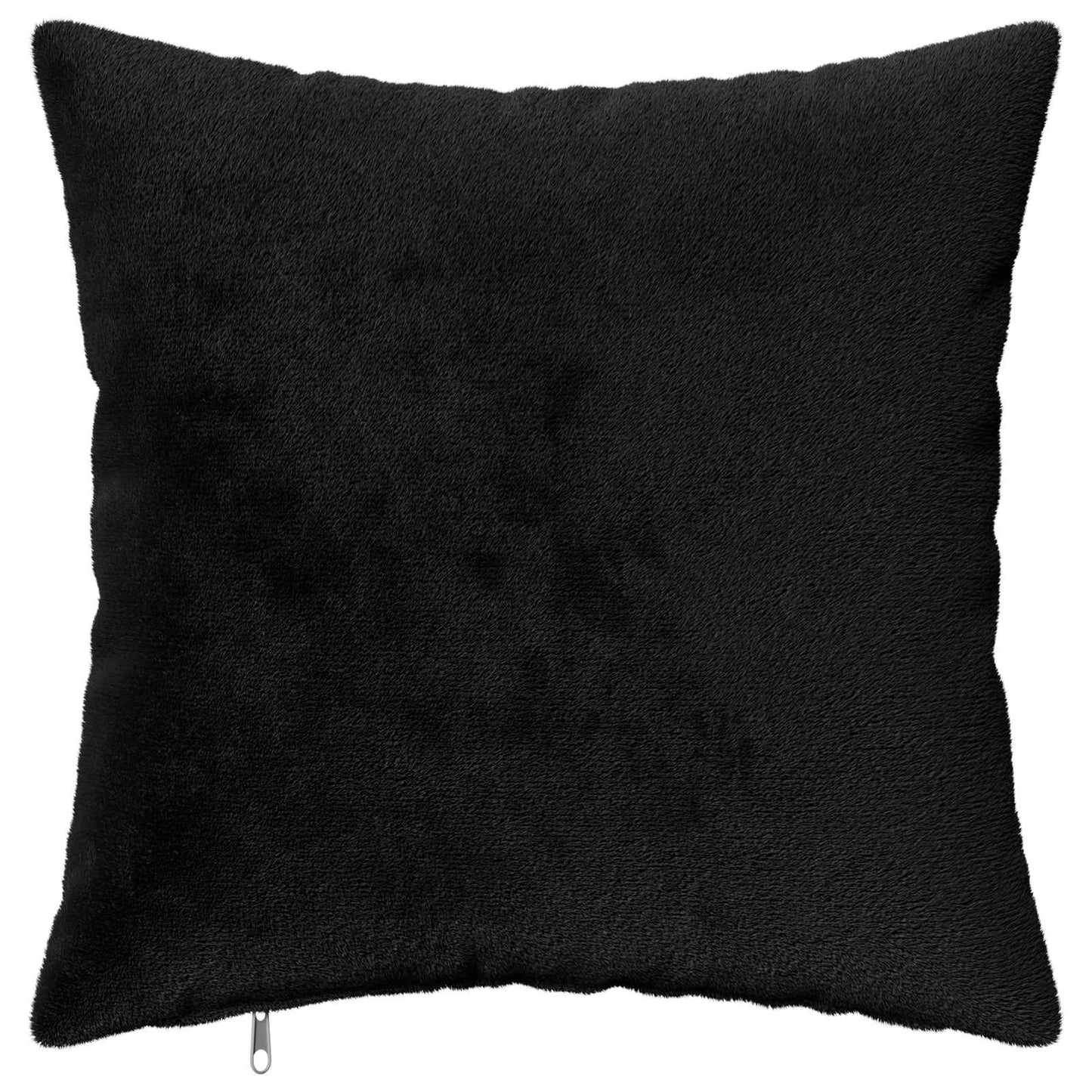Pudebetræk 2 pcs HEERLEN Sort 40 x 40 cm Flannel
