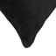 Pudebetræk 6 pcs HEERLEN Sort 40 x 40 cm Flannel