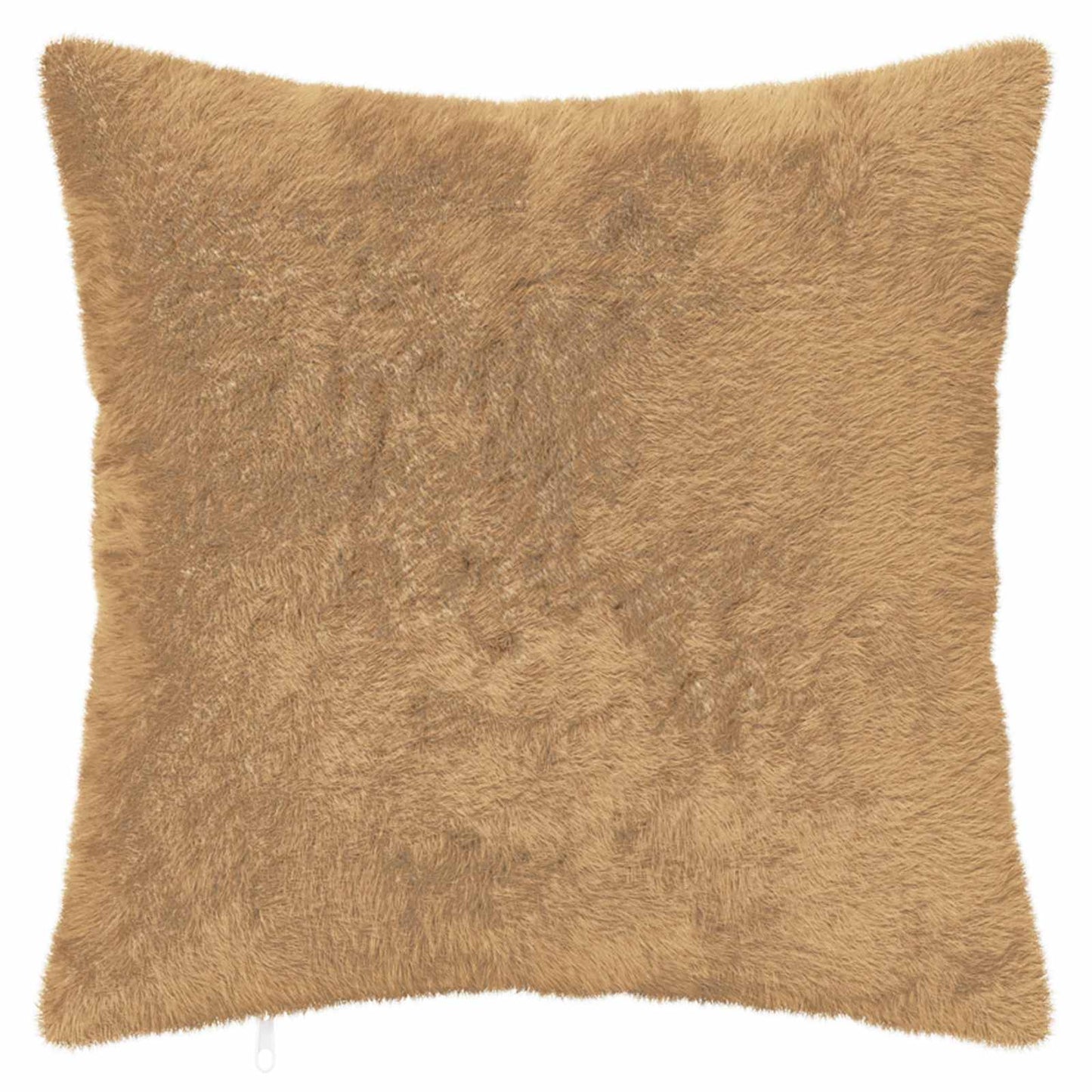 Pudebetræk 2 stk. HEERLEN Gråbrun 40 x 40 cm Faux Kanin Pels