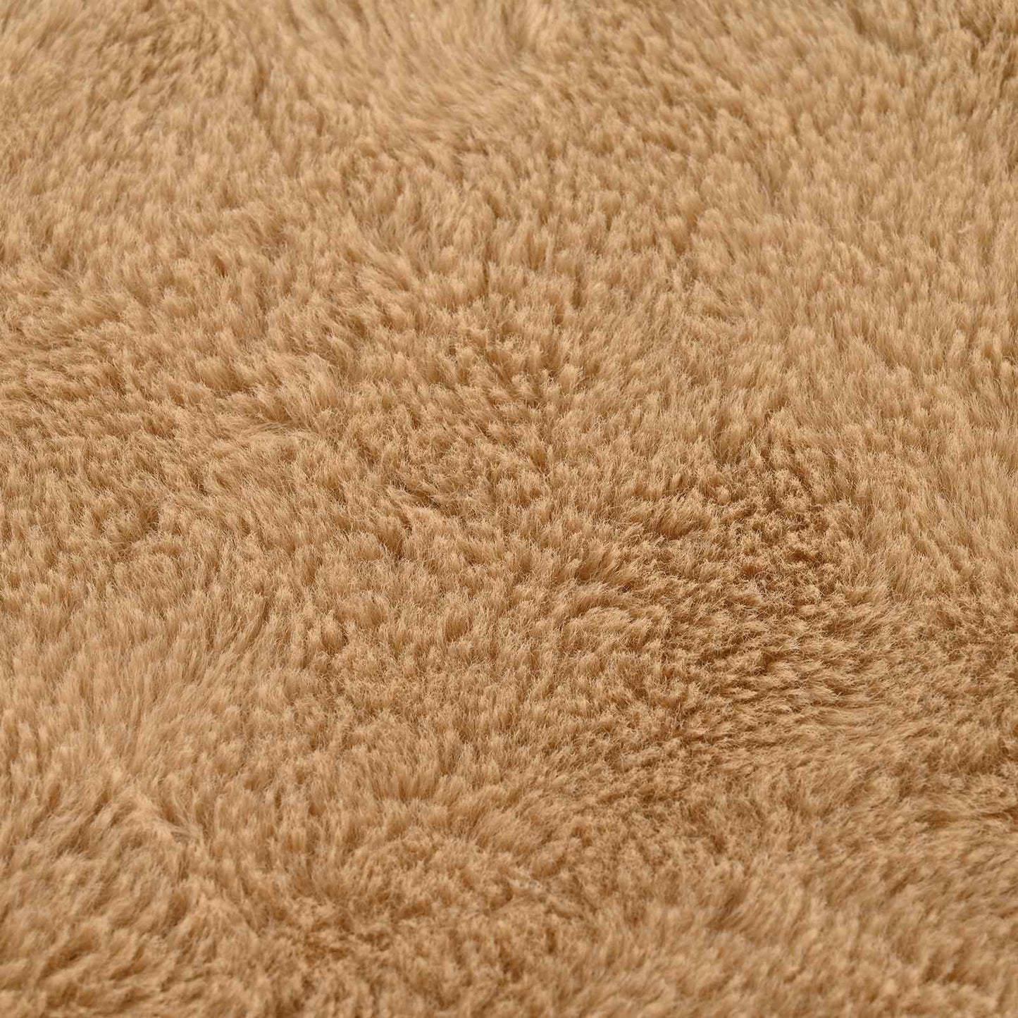 Pudebetræk 2 stk. HEERLEN Gråbrun 40 x 40 cm Faux Kanin Pels