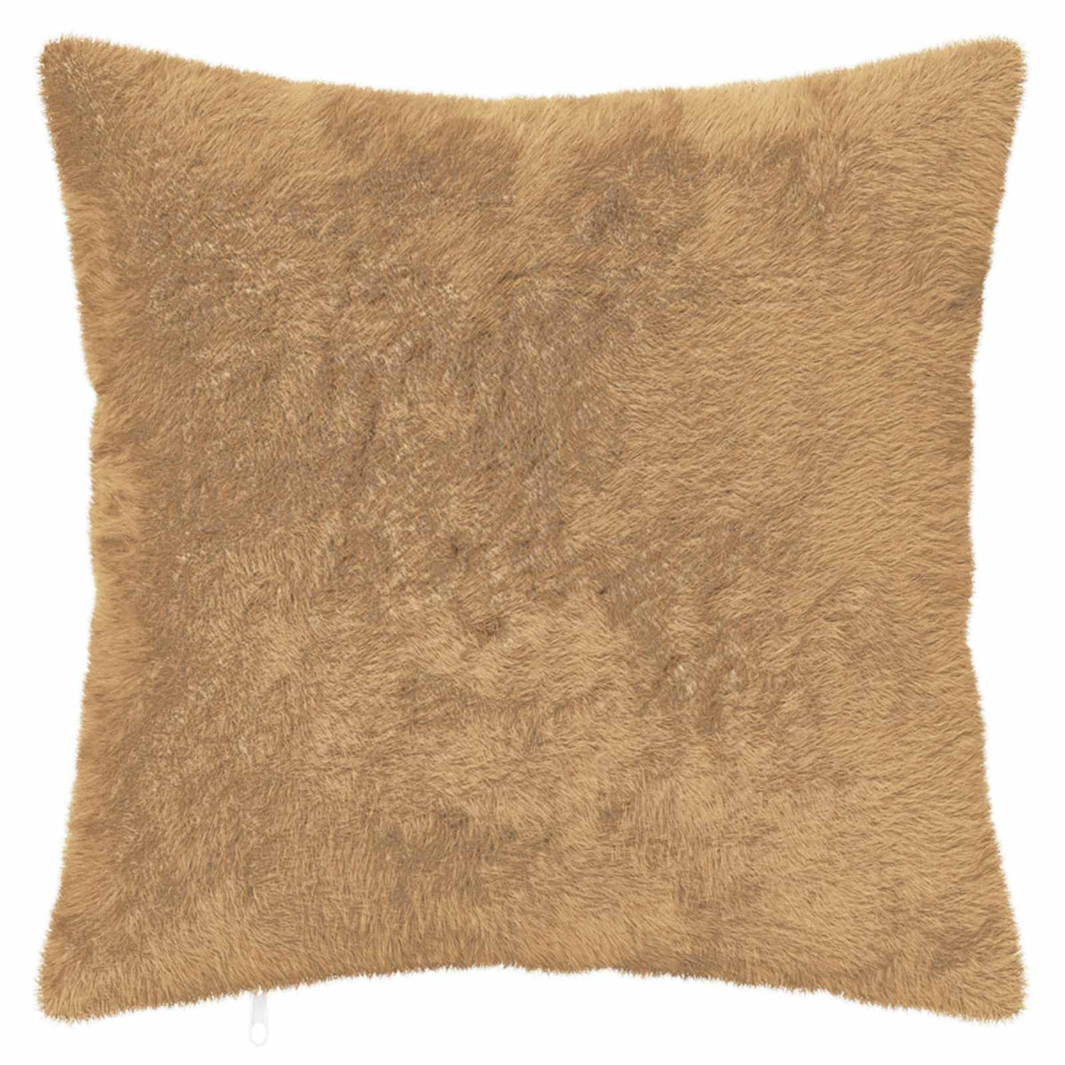 Pudebetræk 6 stk. HEERLEN Gråbrun 40 x 40 cm Faux Kanin Pels
