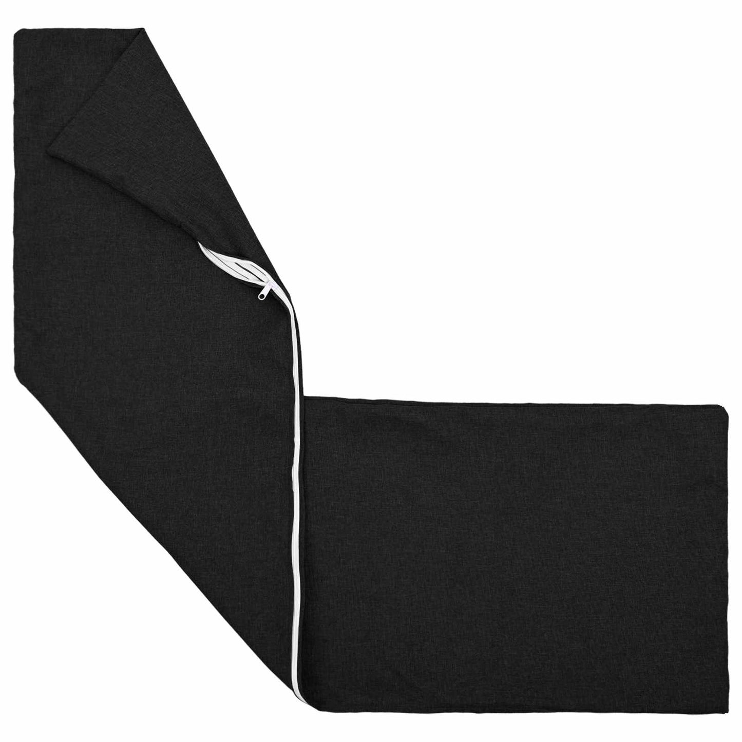Pudebetræk HEERLEN Sort 40 x 145 cm Stof