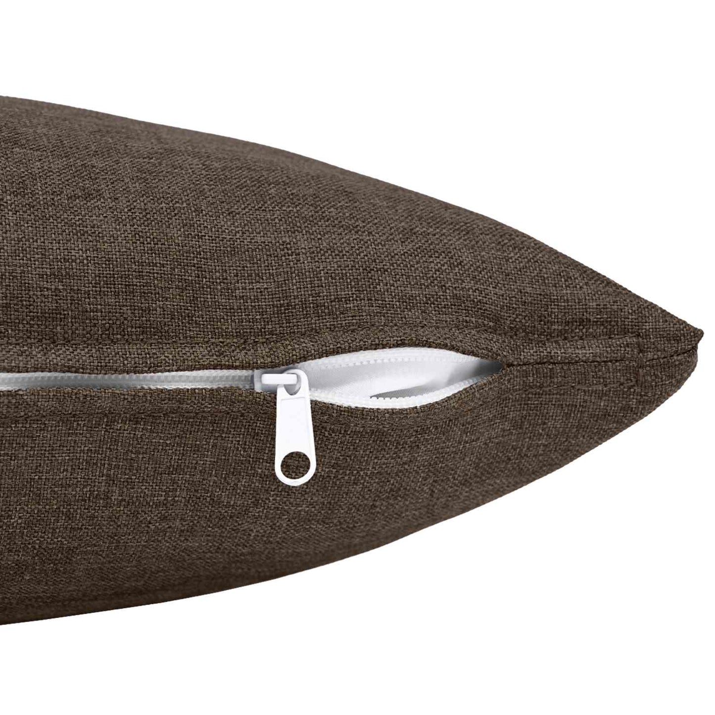 Pudebetræk HEERLEN Gråbrun 40 x 145 cm Stof