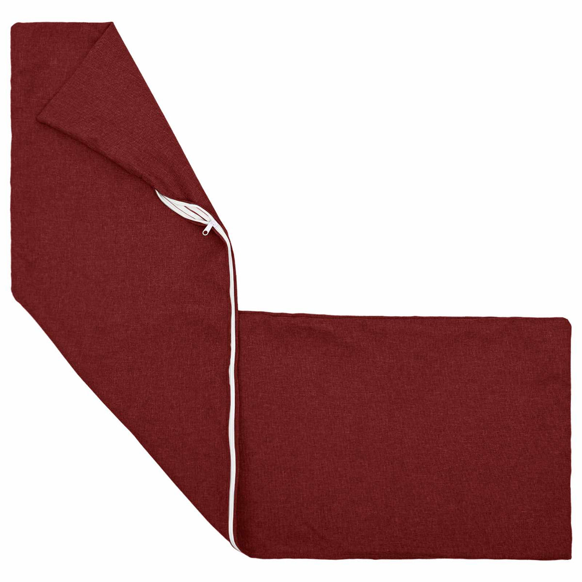 Pudebetræk 2 stk. HEERLEN Vinrød 40 x 145 cm Stof