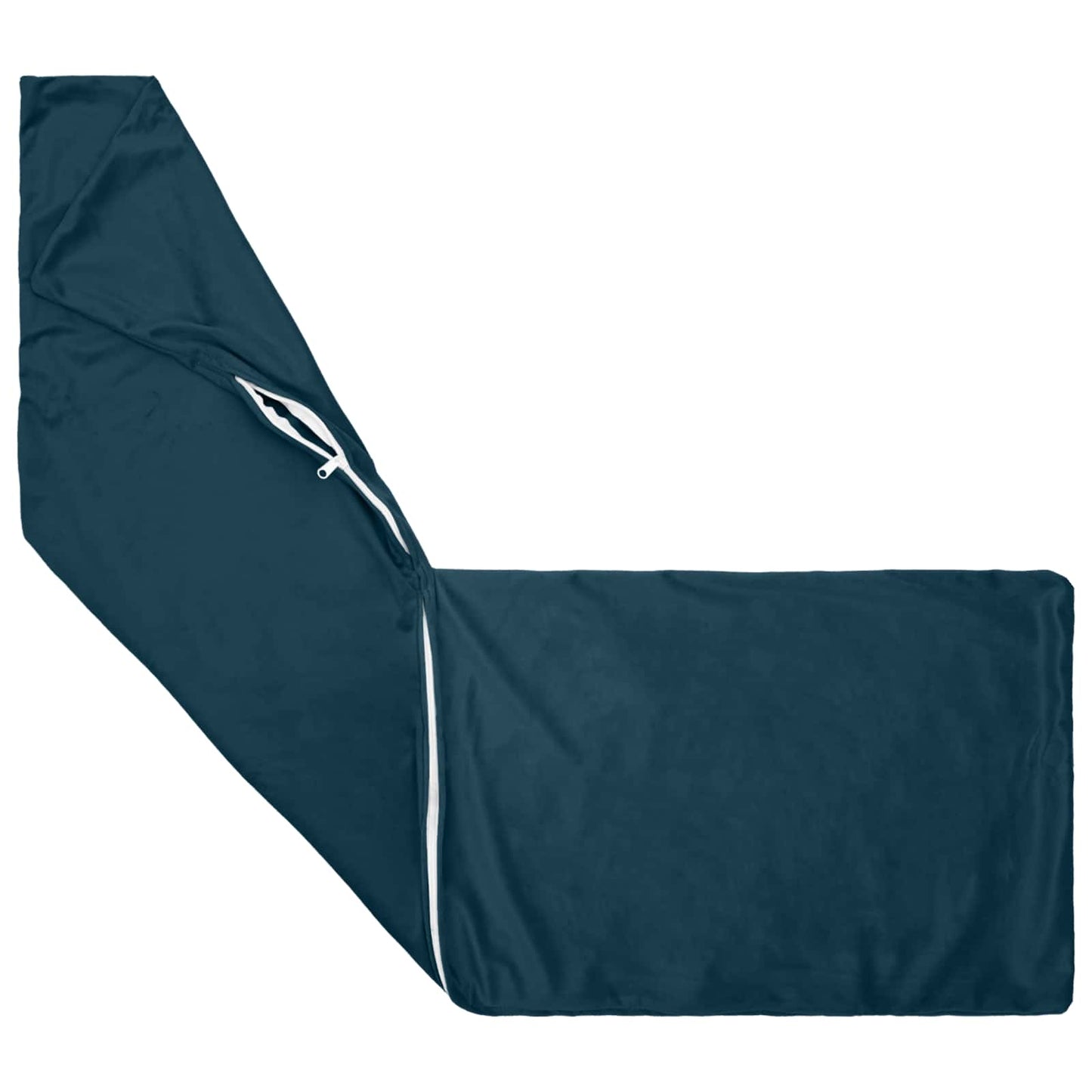 Pudebetræk 2 pcs HEERLEN Blå 40 x 145 cm Fløjl