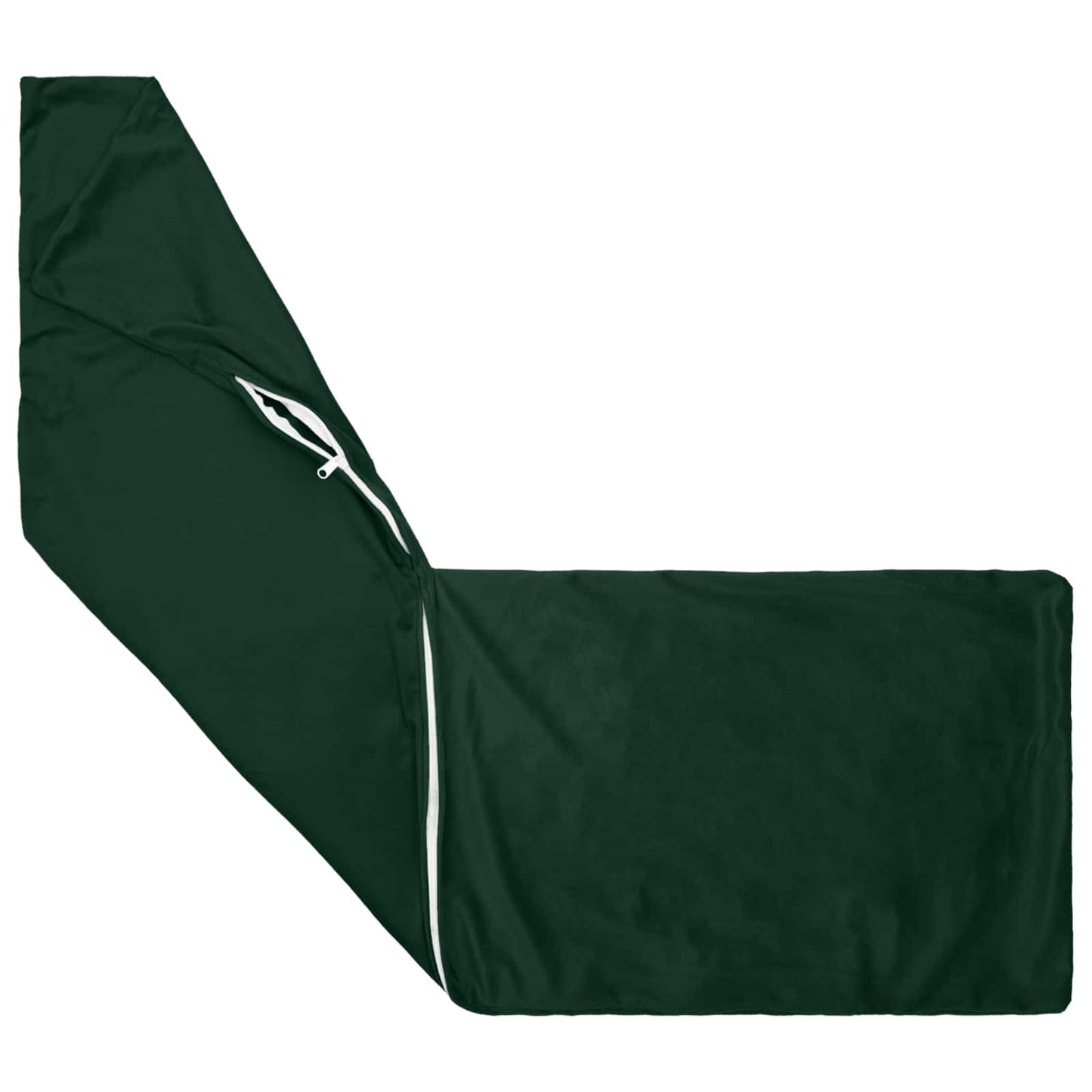 Pudebetræk 2 pcs HEERLEN Mørkegrøn 40 x 145 cm Fløjl