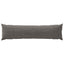 Pudebetræk 2 pcs HEERLEN Mørkegrå 40 x 145 cm cordfløjl