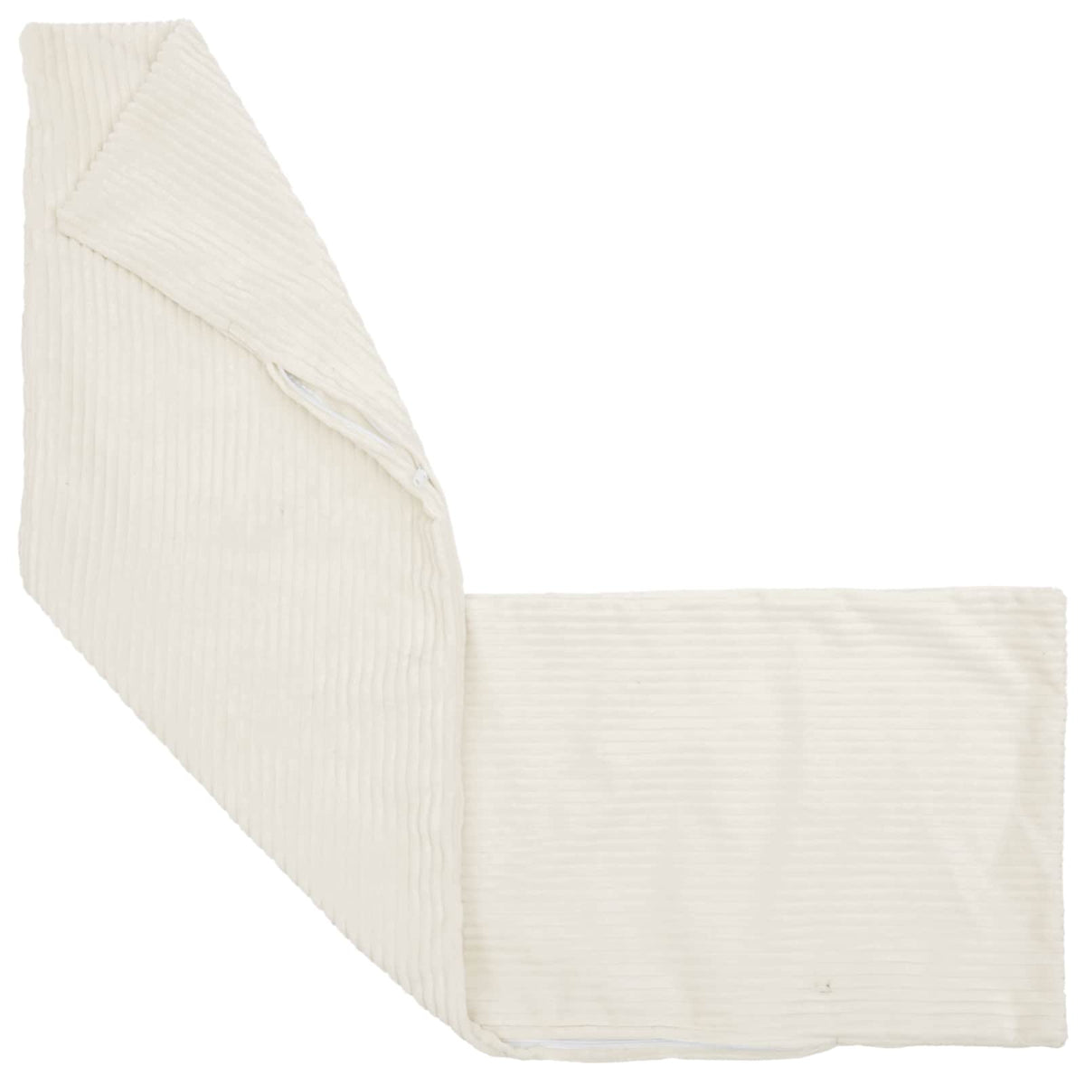 Pudebetræk 2 pcs HEERLEN Cremefarvet 40 x 145 cm cordfløjl
