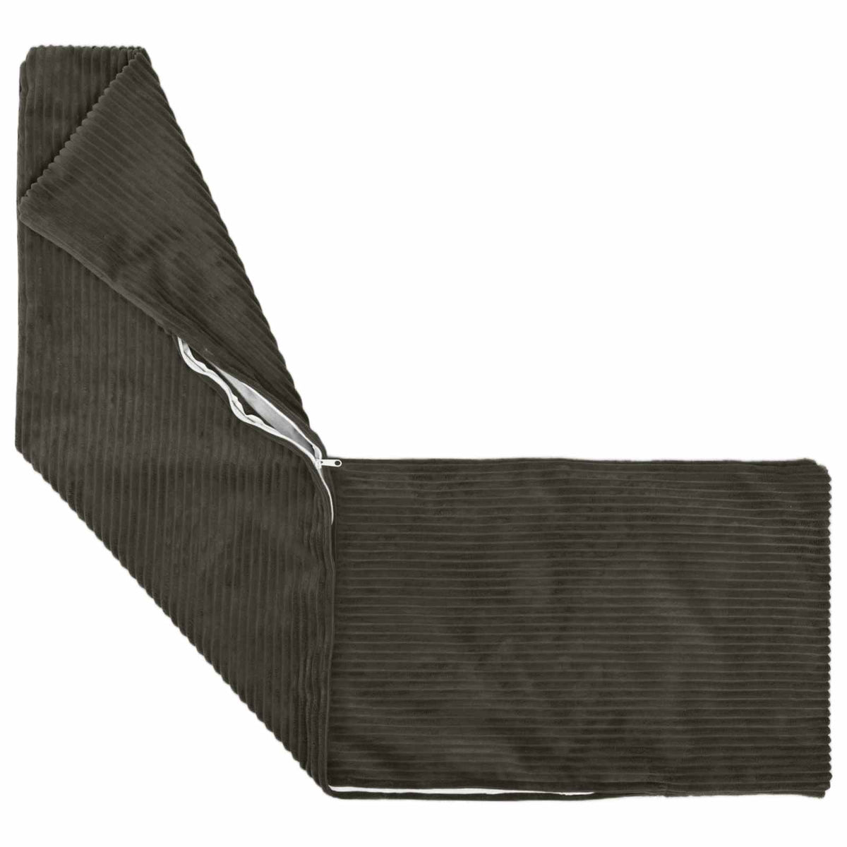 Pudebetræk HEERLEN Antracit 40 x 145 cm cordfløjl