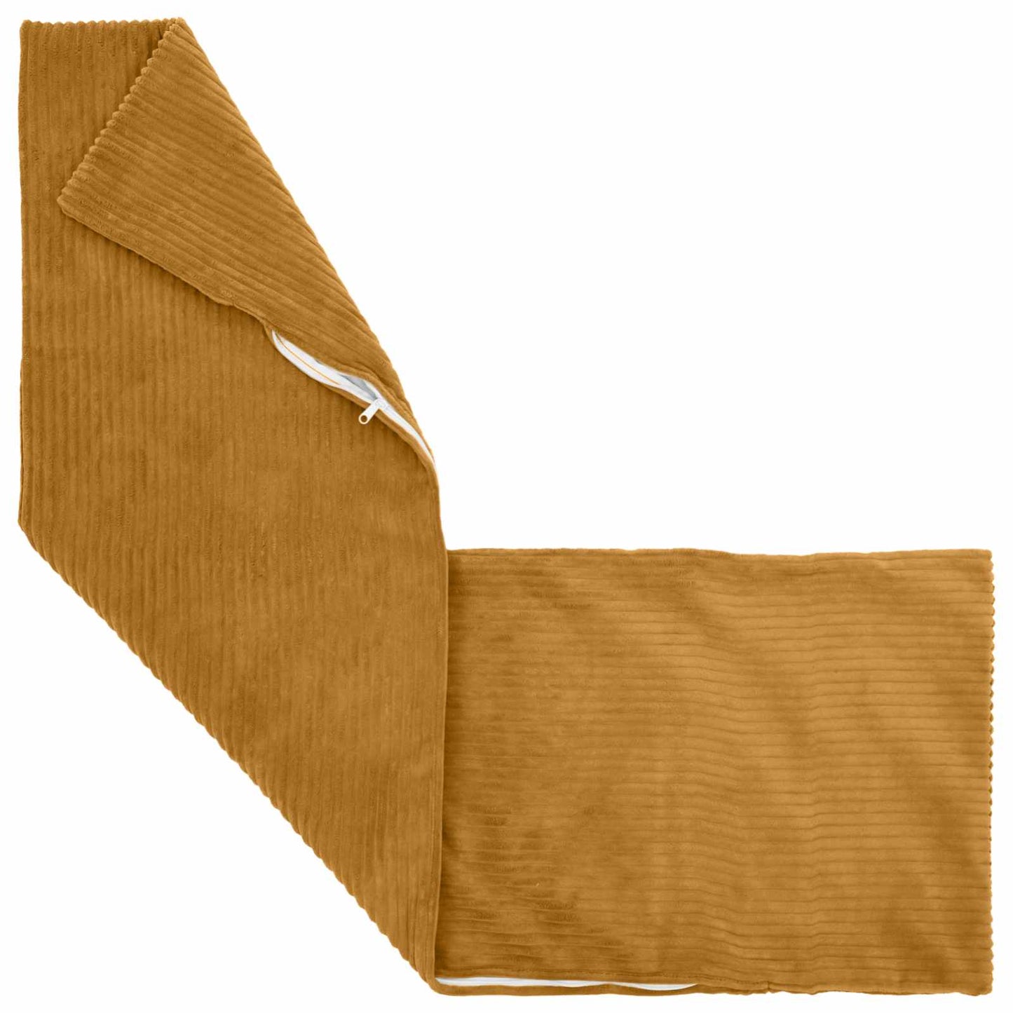 Pudebetræk 2 pcs HEERLEN Gul 40 x 145 cm cordfløjl