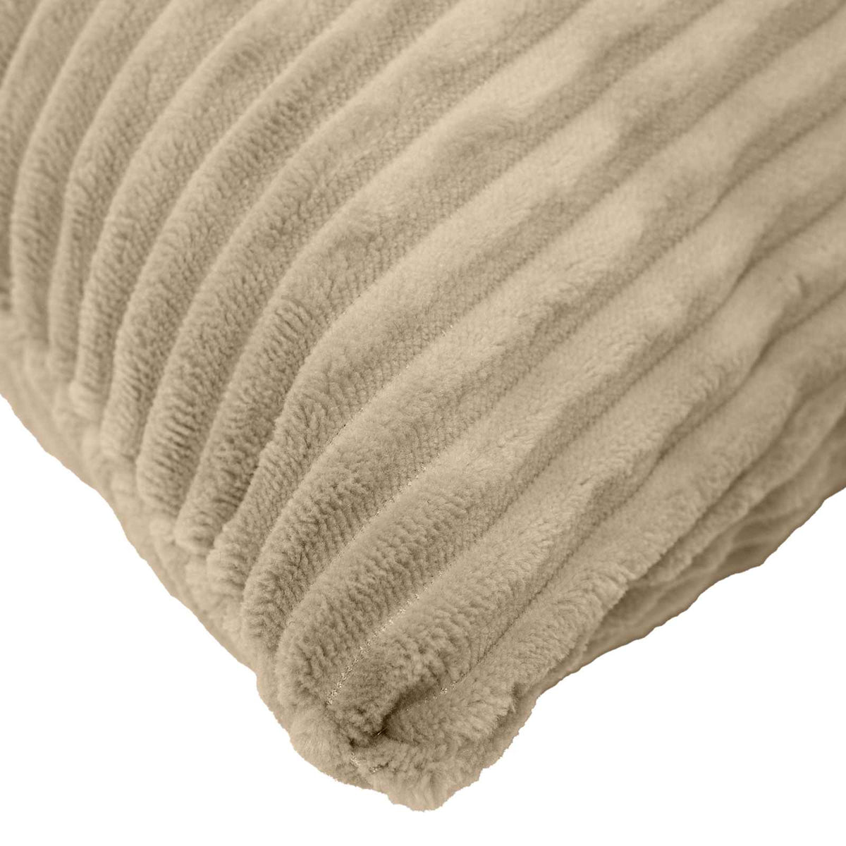 Pudebetræk 2 pcs HEERLEN Gråbrun 40 x 145 cm cordfløjl