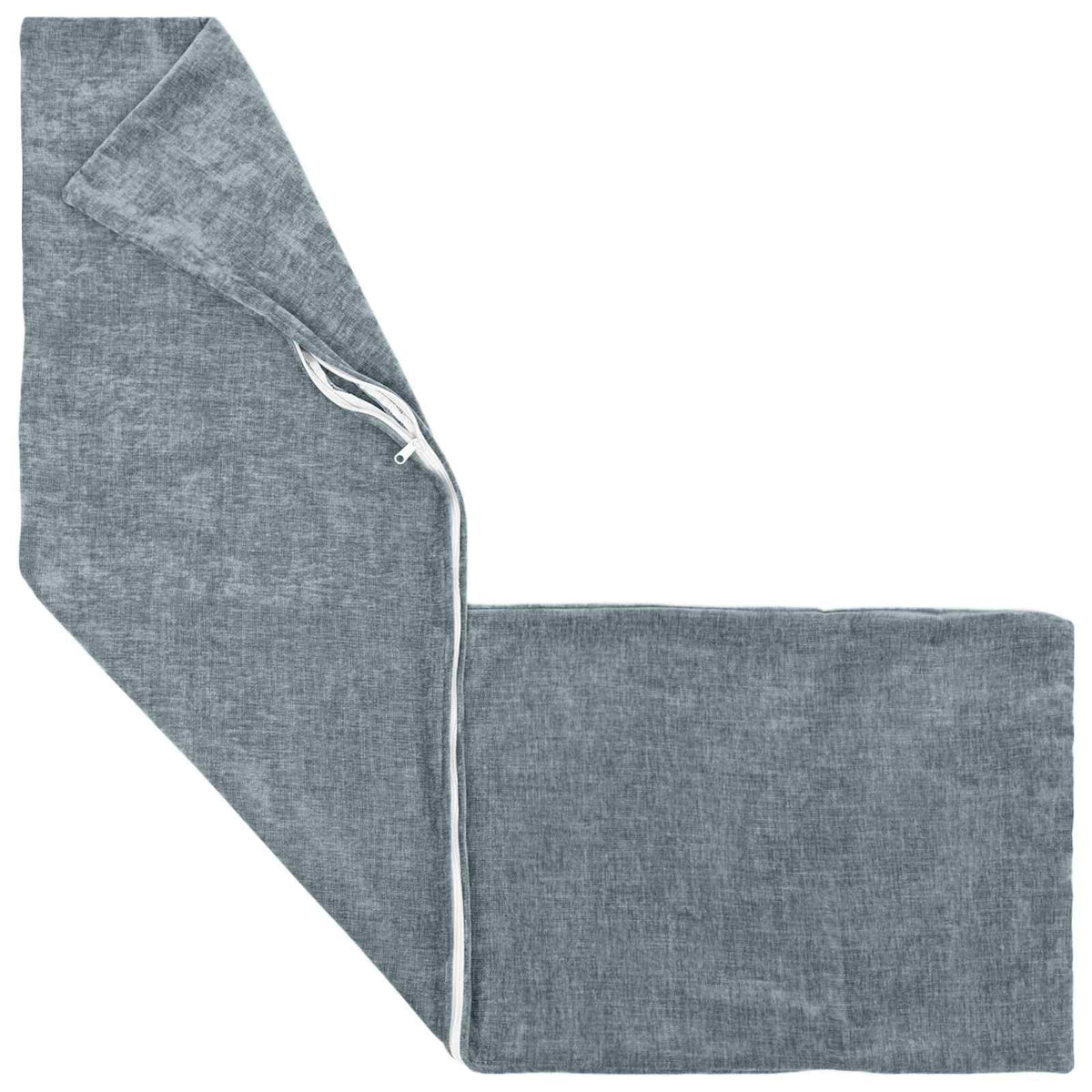 Pudebetræk HEERLEN Lyseblå 40 x 145 cm Chenille Stof