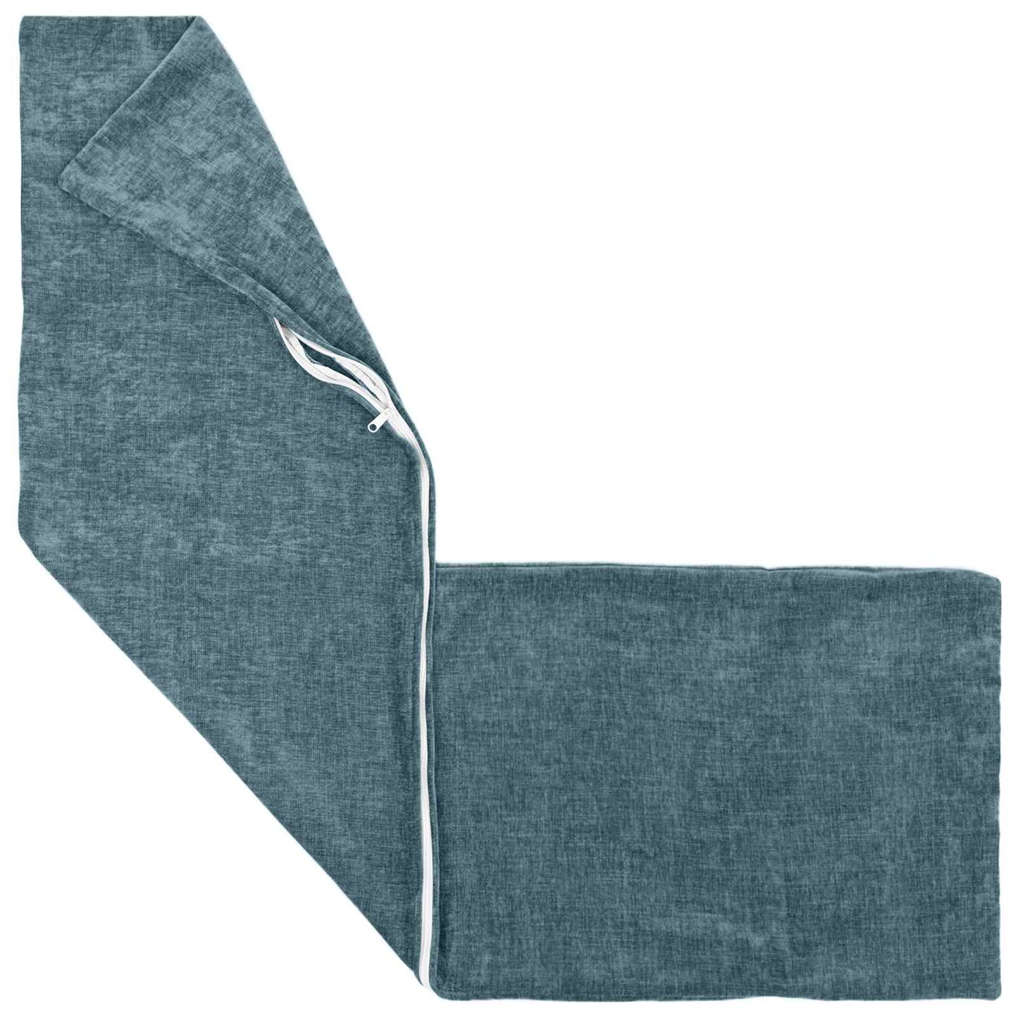 Pudebetræk 2 stk. HEERLEN Blå 40 x 145 cm Chenille Stof