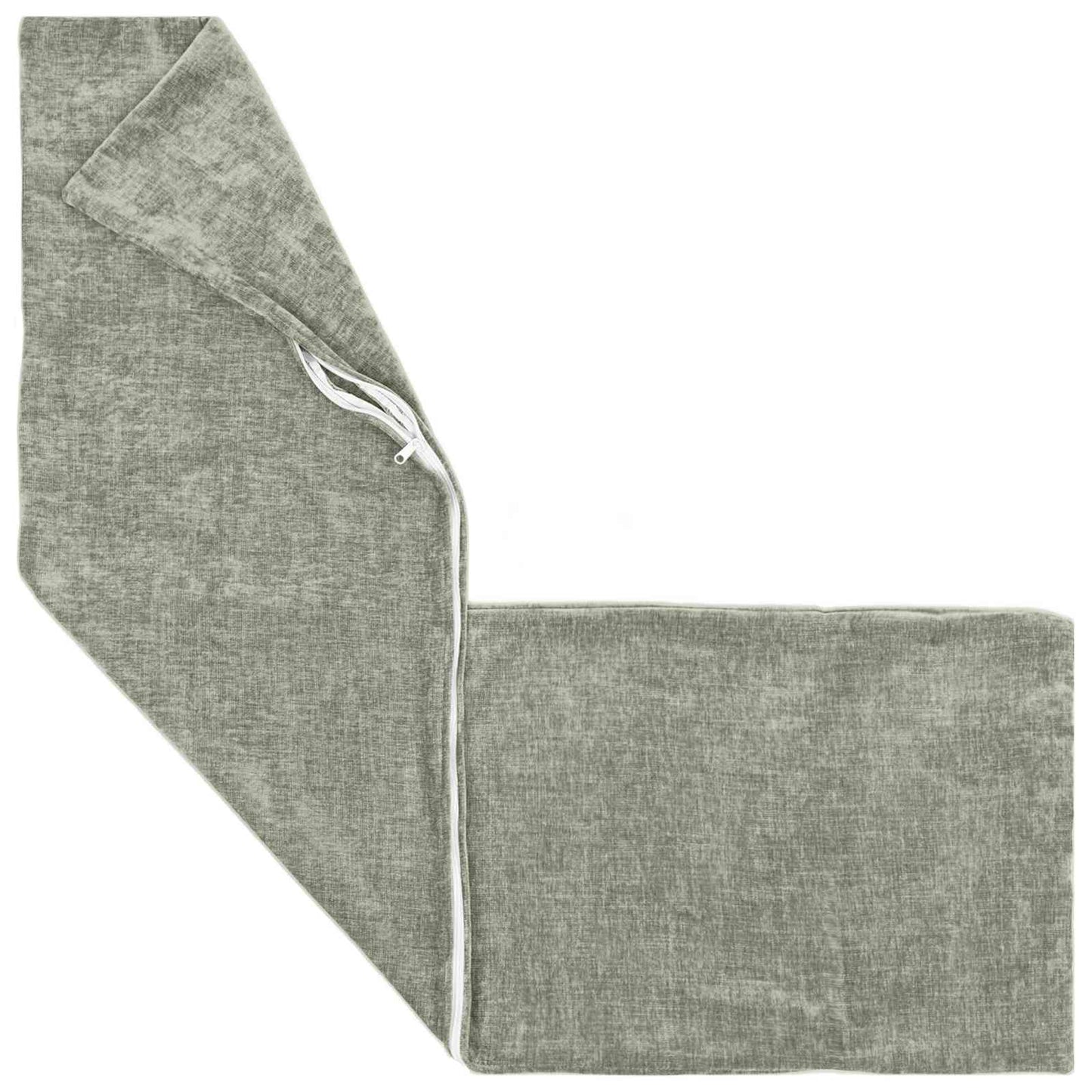 Pudebetræk HEERLEN Grøn 40 x 145 cm Chenille Stof
