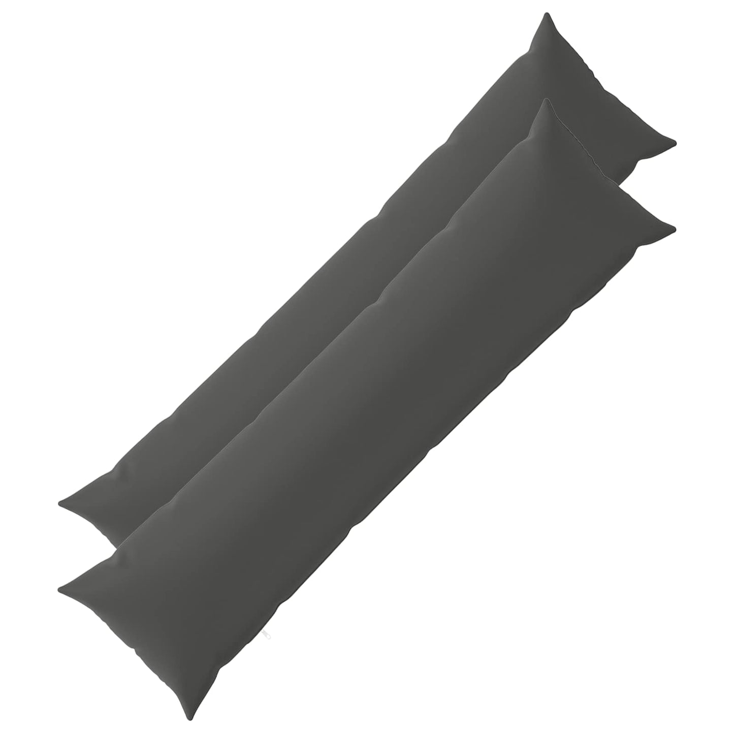 Pudebetræk 2 pcs HEERLEN Antracit 40 x 145 cm Polyester