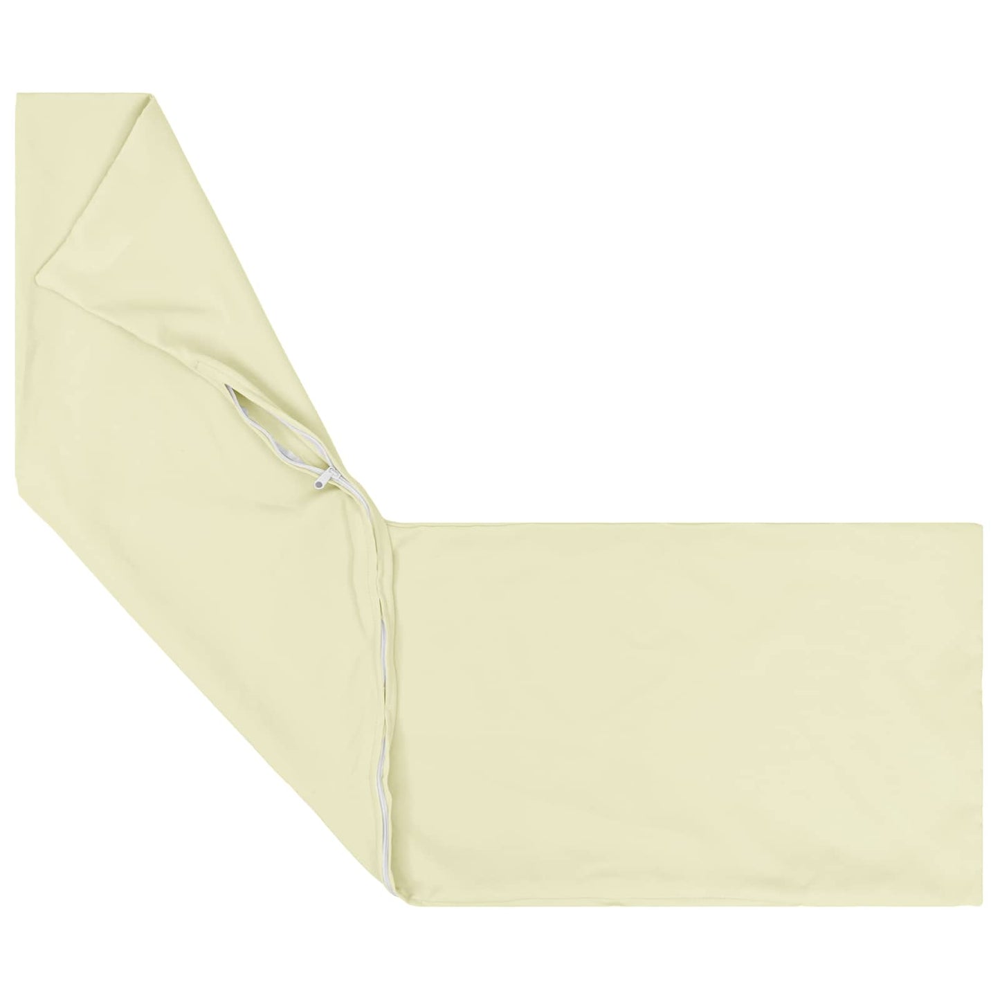 Pudebetræk 2 pcs HEERLEN Cremefarvet 40 x 145 cm Polyester