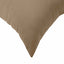 Pudebetræk HEERLEN Gråbrun 40 x 145 cm Polyester