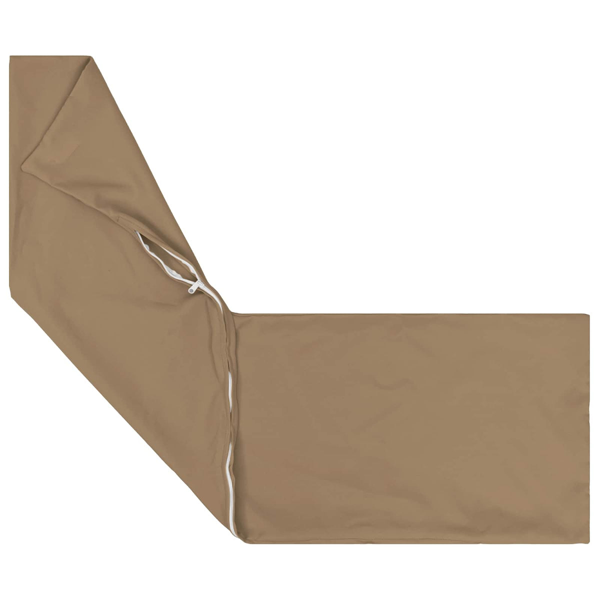 Pudebetræk HEERLEN Gråbrun 40 x 145 cm Polyester