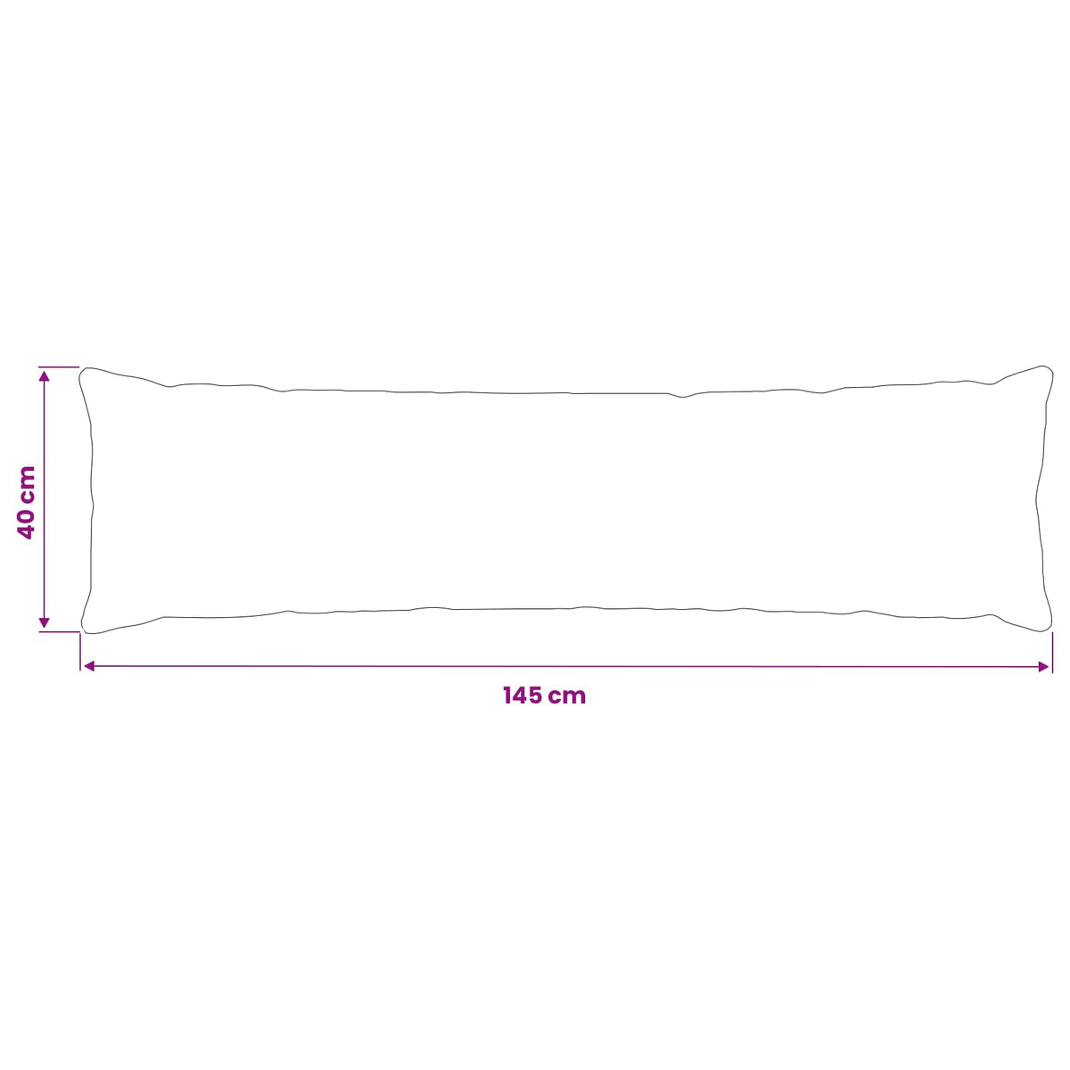 Pudebetræk 2 pcs HEERLEN Gråbrun 40 x 145 cm PV Fleece