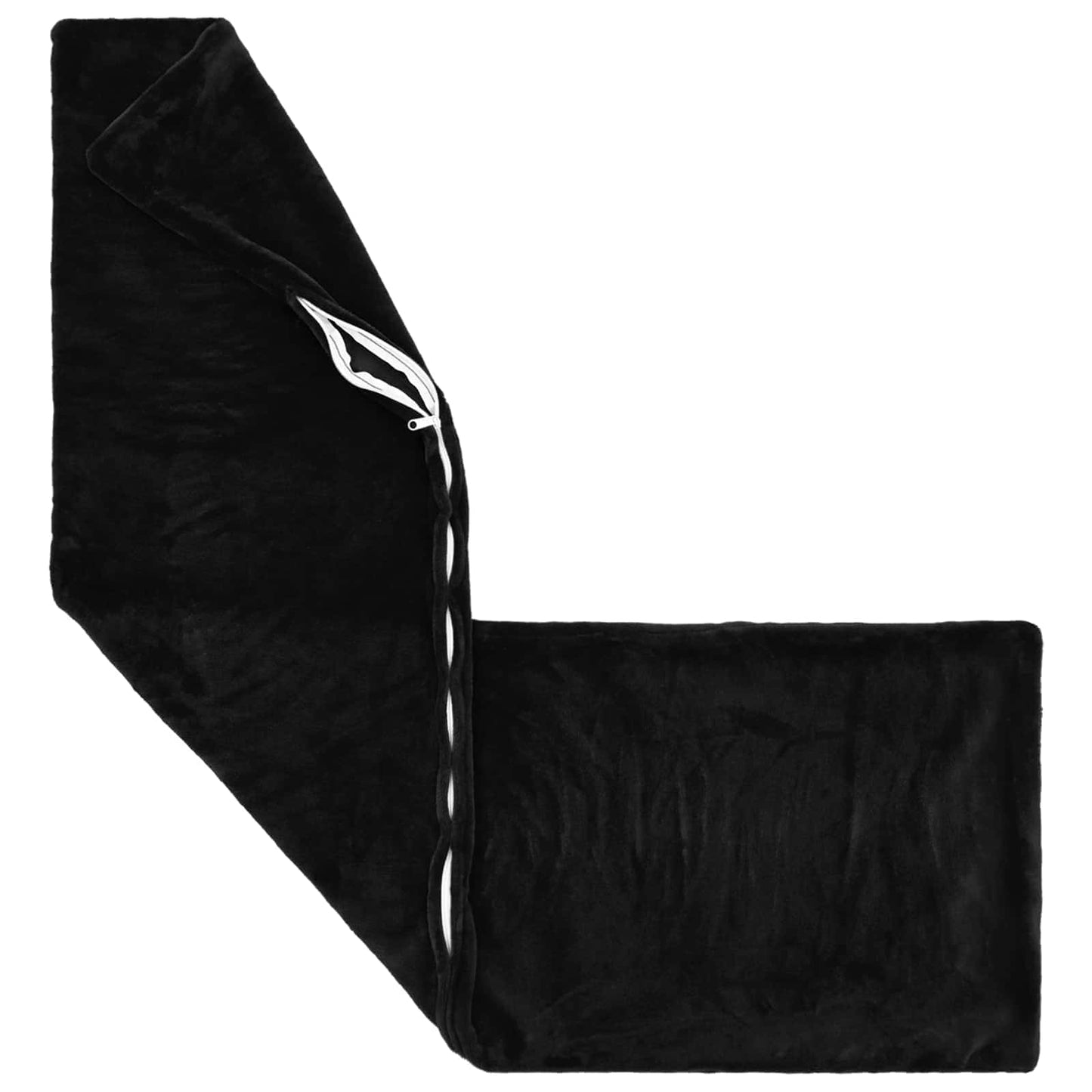 Pudebetræk 2 pcs HEERLEN Sort 40 x 145 cm Flannel