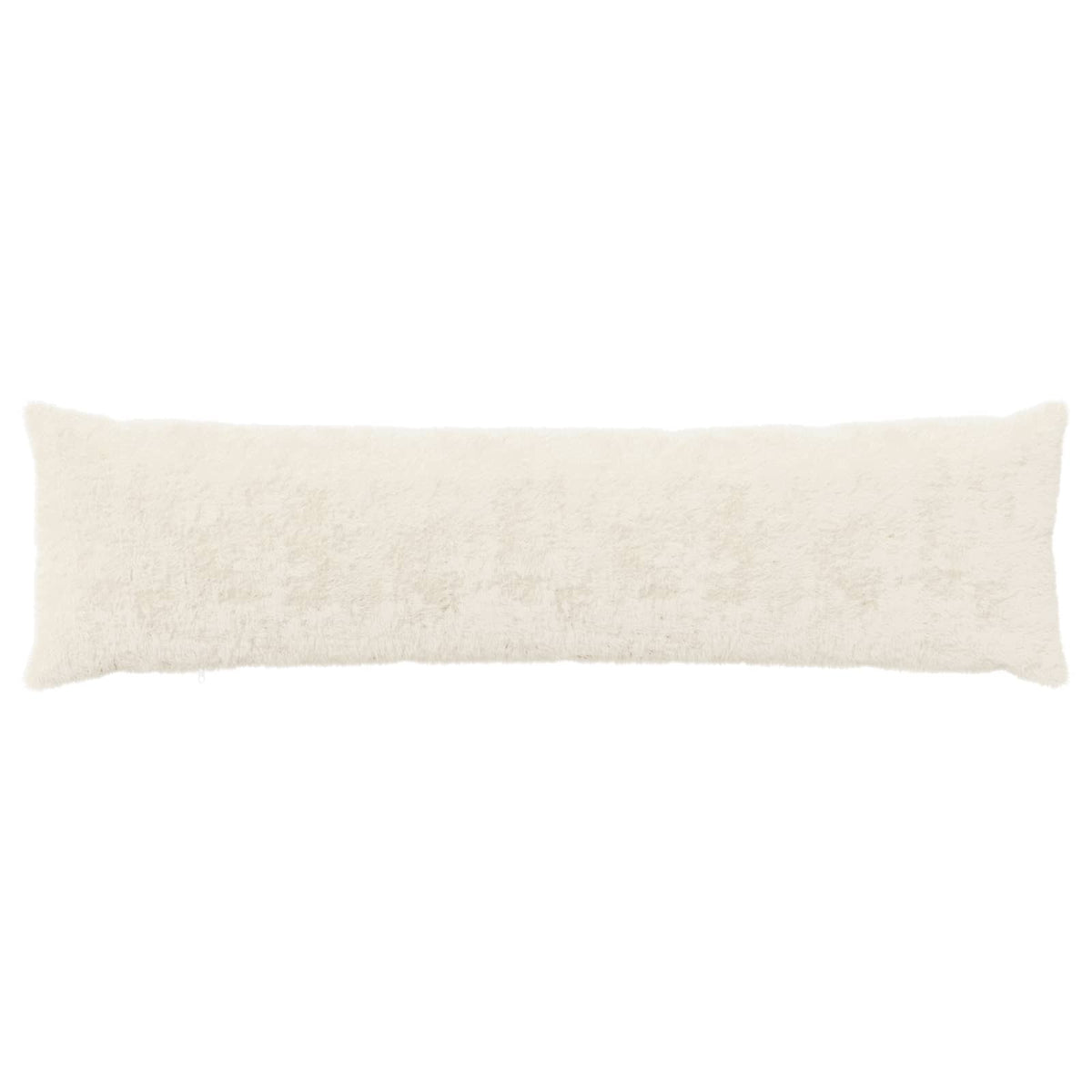 Pudebetræk HEERLEN Hvid 40 x 145 cm Faux Kanin Pels