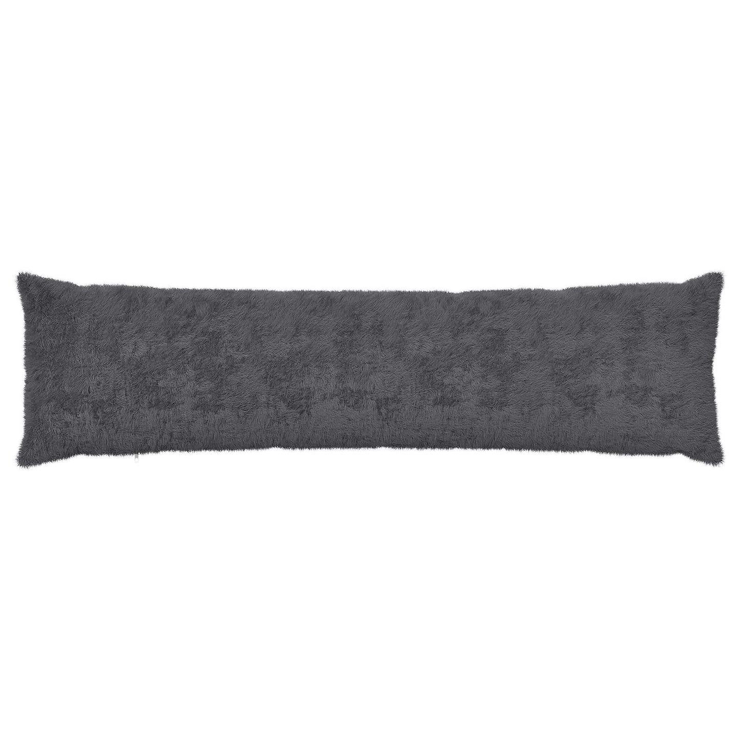 Pudebetræk 2 stk. HEERLEN Mørkegrå 40 x 145 cm Faux Kanin Pels