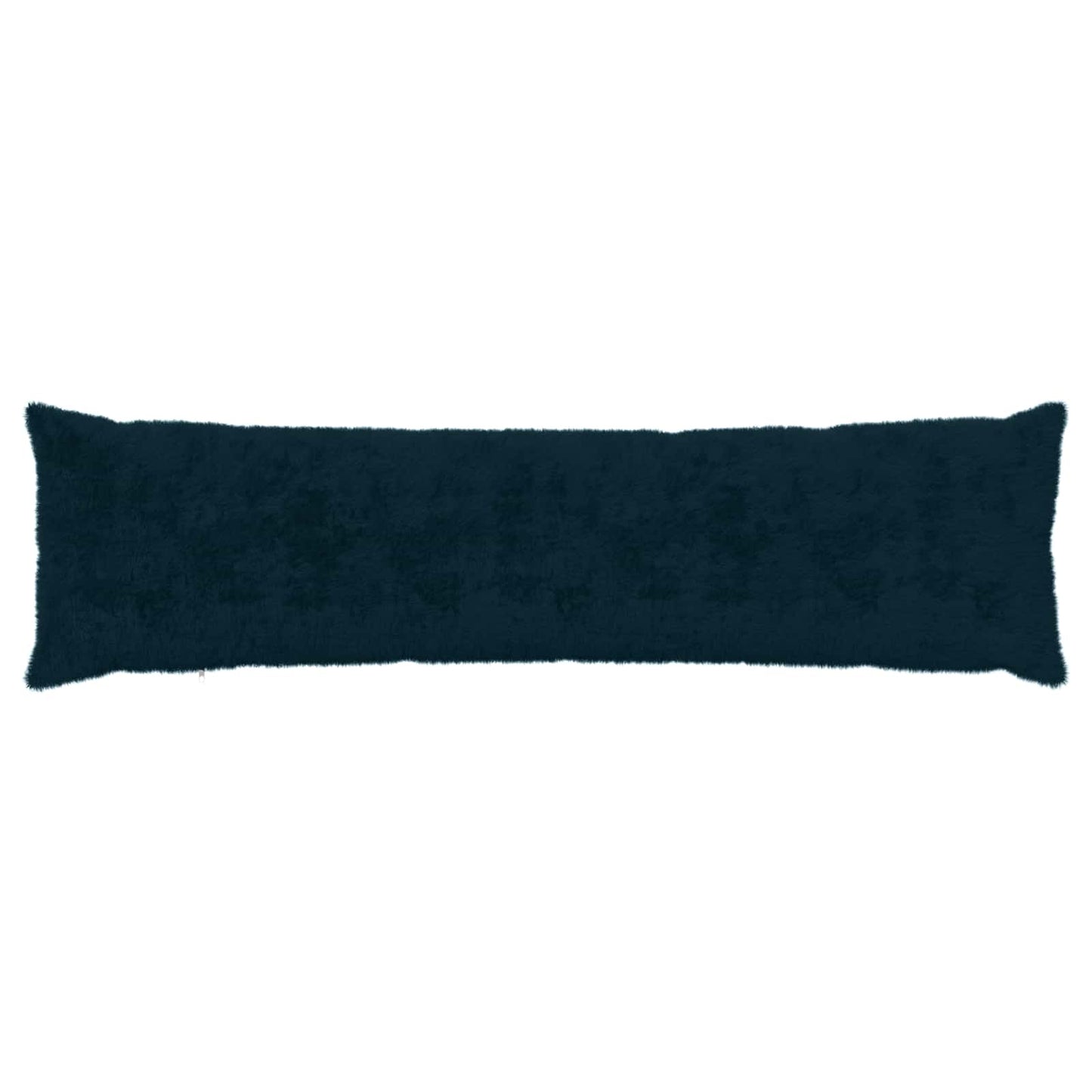 Pudebetræk HEERLEN Mørkeblå 40 x 145 cm Faux Kanin Pels