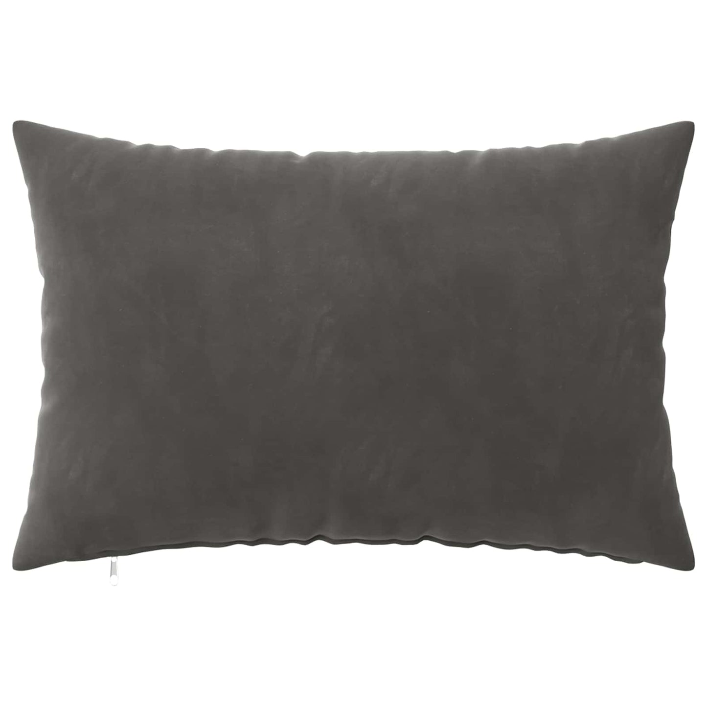 Pudebetræk 6 pcs HEERLEN Mørkegrå 40 x 60 cm Fløjl