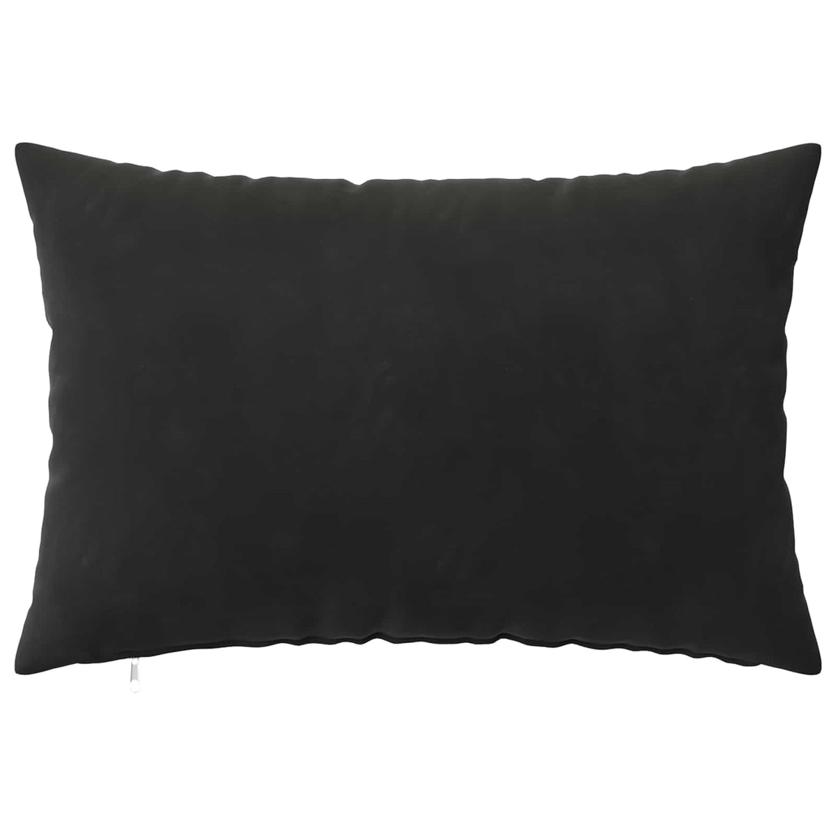 Pudebetræk 2 pcs HEERLEN Sort 40 x 60 cm Fløjl