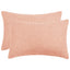 Pudebetræk 2 pcs HEERLEN Lyserød 40 x 60 cm Bouclé
