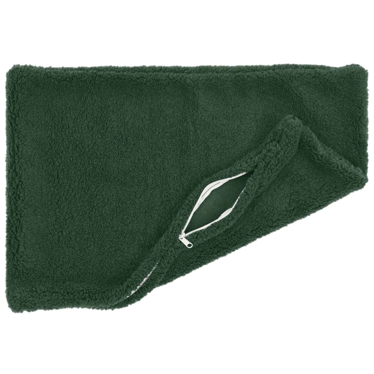 Pudebetræk 2 pcs HEERLEN Mørkegrøn 40 x 60 cm Bouclé