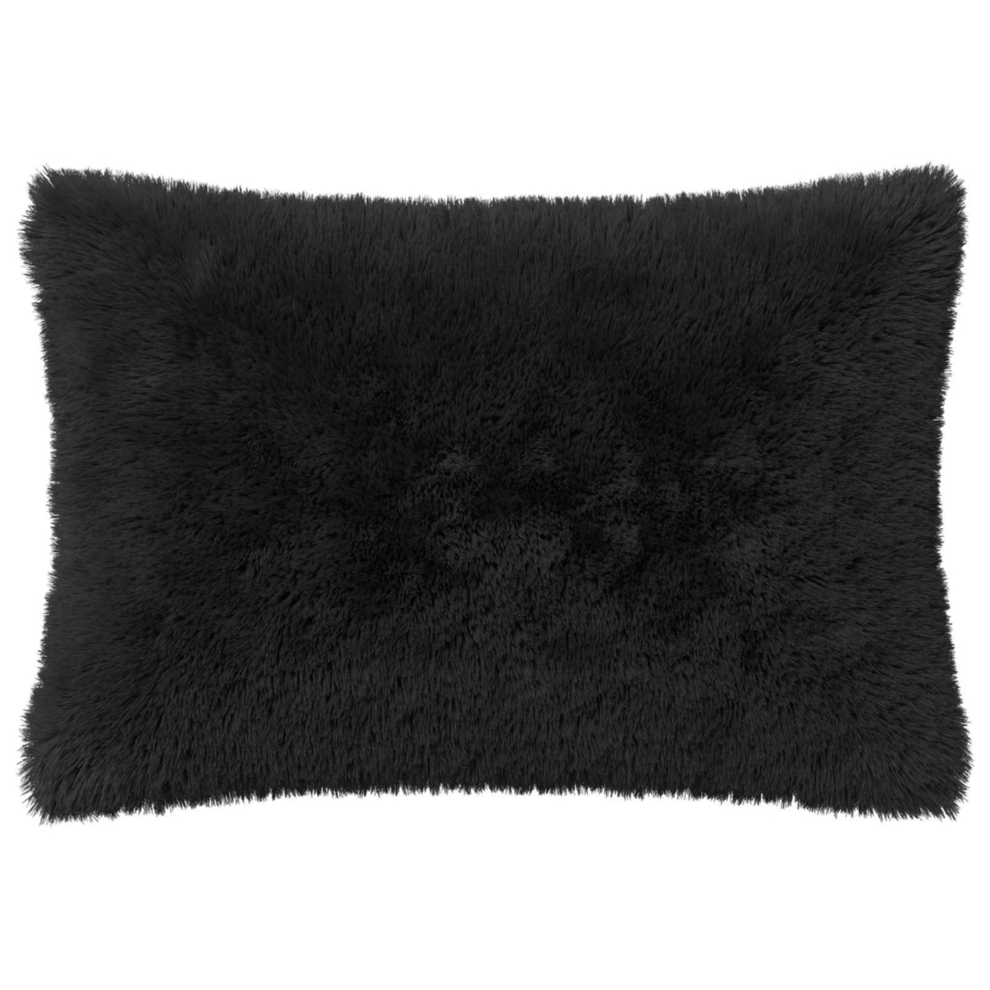 Pudebetræk 2 pcs HEERLEN Sort 40 x 60 cm PV Fleece