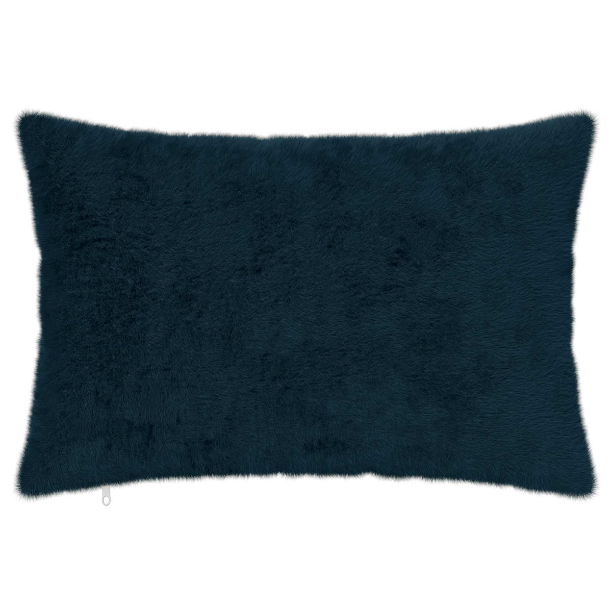 Pudebetræk 2 stk. HEERLEN Mørkeblå 40 x 60 cm Faux Kanin Pels