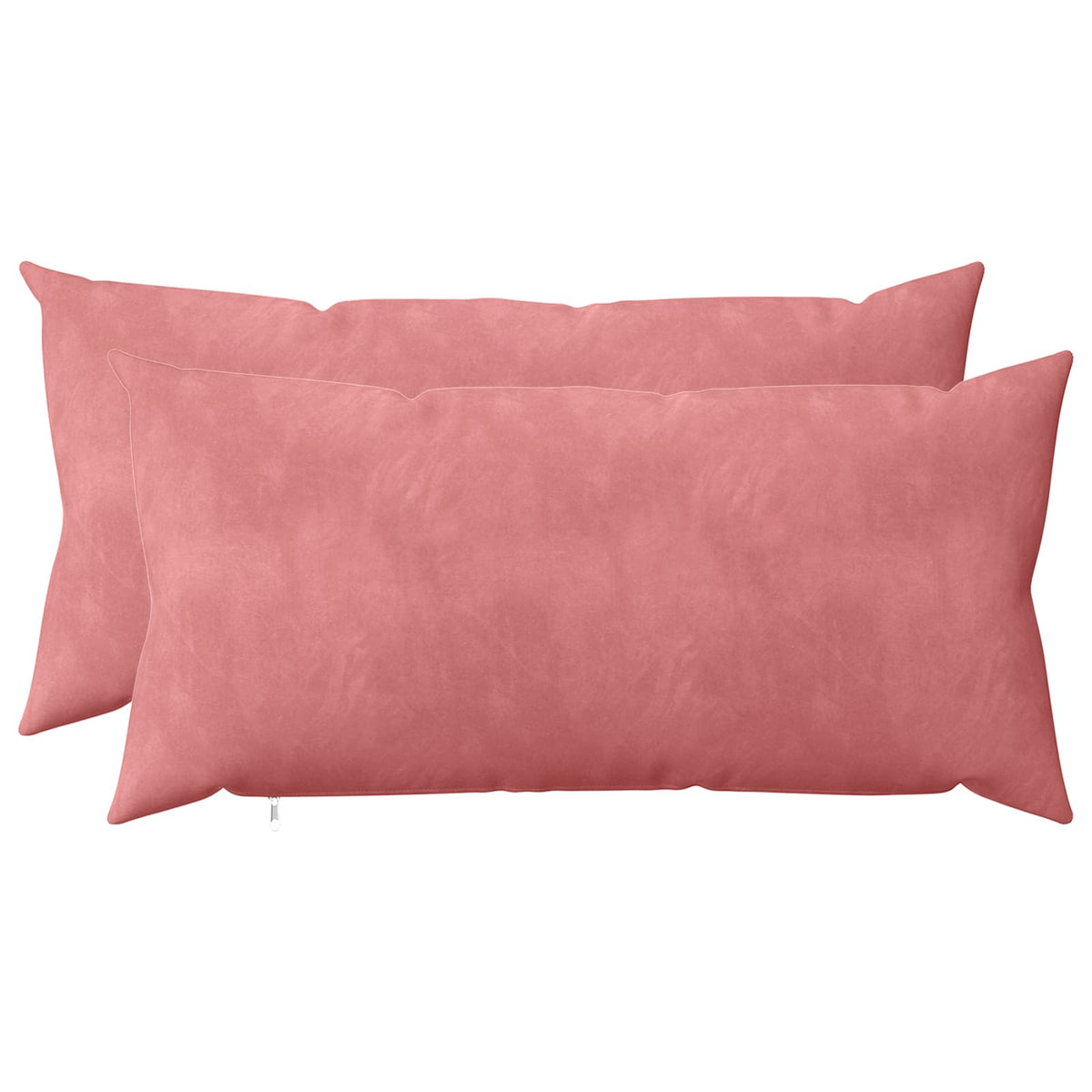 Pudebetræk 2 pcs HEERLEN Lyserød 40 x 70 cm Fløjl