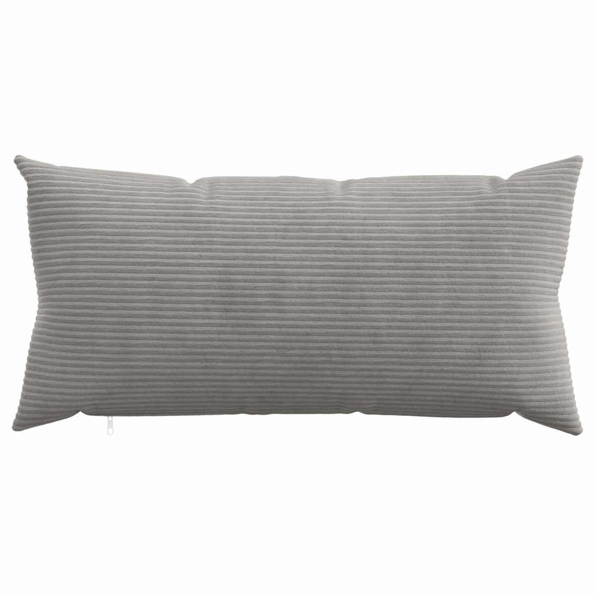 Pudebetræk 6 pcs HEERLEN Lysegrå 40 x 70 cm cordfløjl