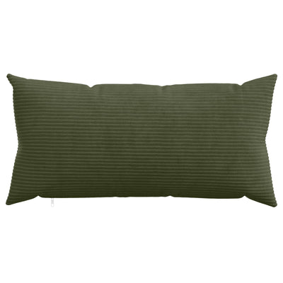 Pudebetræk 2 pcs HEERLEN Grøn 40 x 70 cm cordfløjl