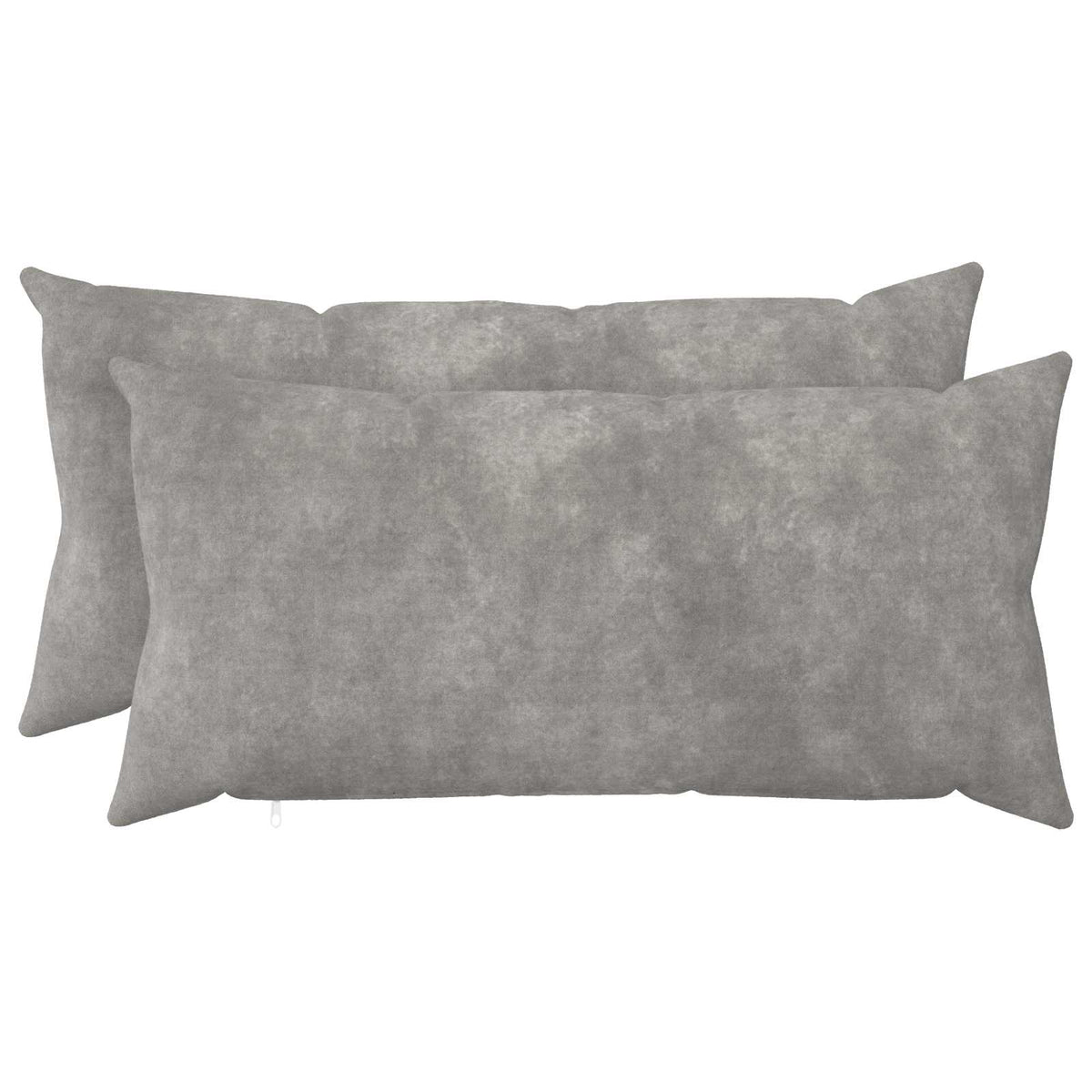 Pudebetræk 2 pcs HEERLEN Lysegrå 40 x 70 cm Mikrofiber Fleece