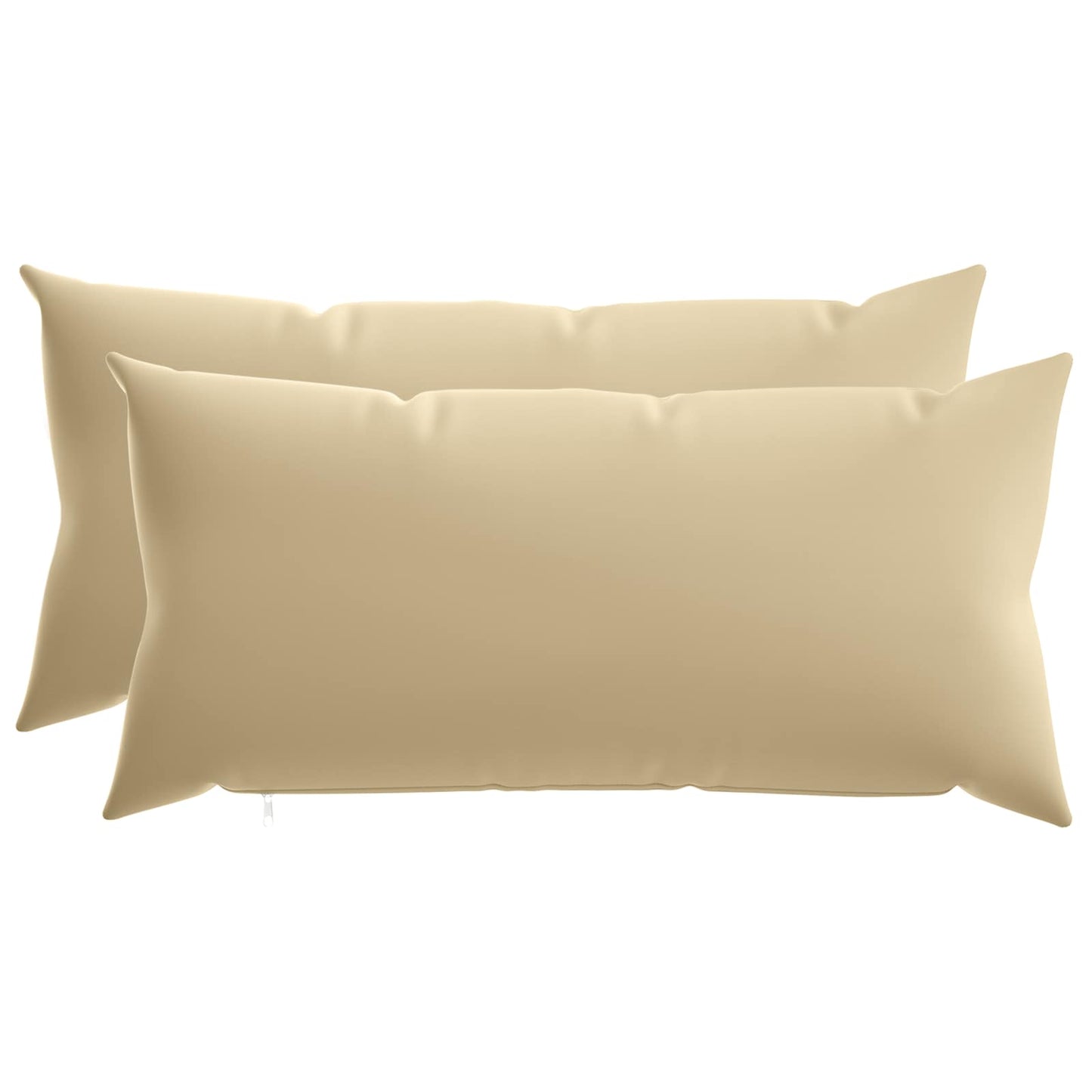 Pudebetræk 2 pcs HEERLEN Beige 40 x 70 cm Polyester