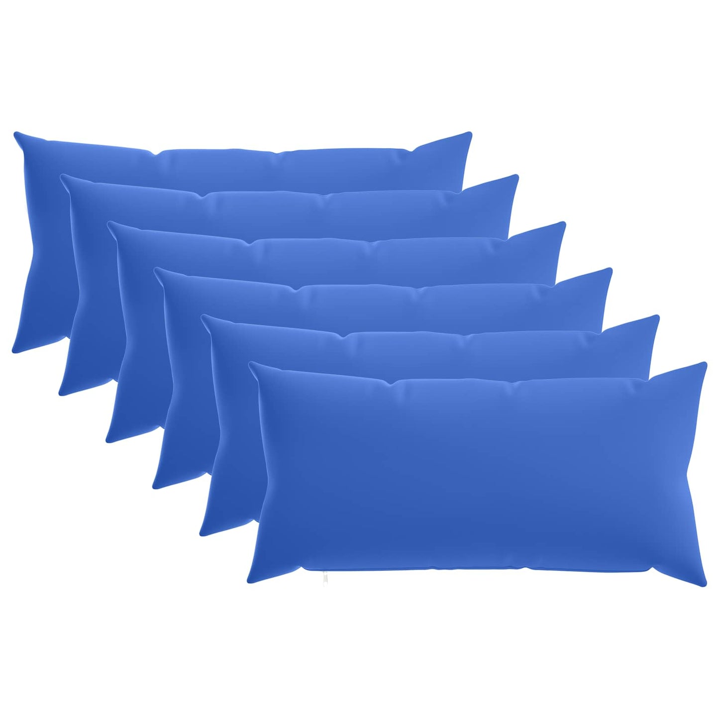 Pudebetræk 6 pcs HEERLEN Kongelig blå 40 x 70 cm Polyester