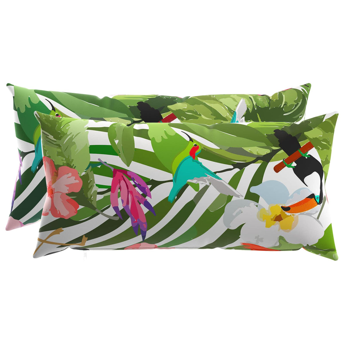 Pudebetræk 2 pcs HEERLEN Flerfarvet 40 x 70 cm Polyester