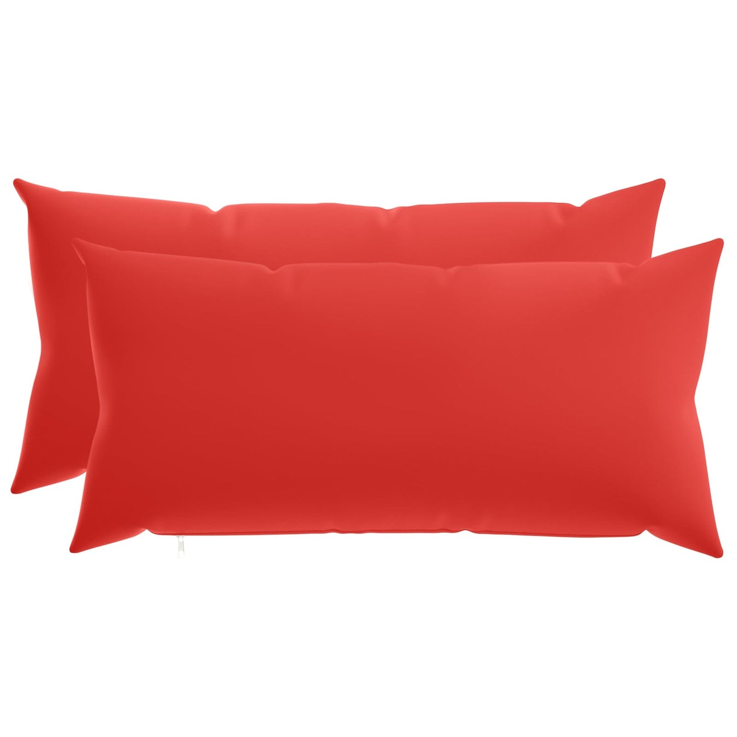 Pudebetræk 2 pcs HEERLEN Rød 40 x 70 cm Polyester