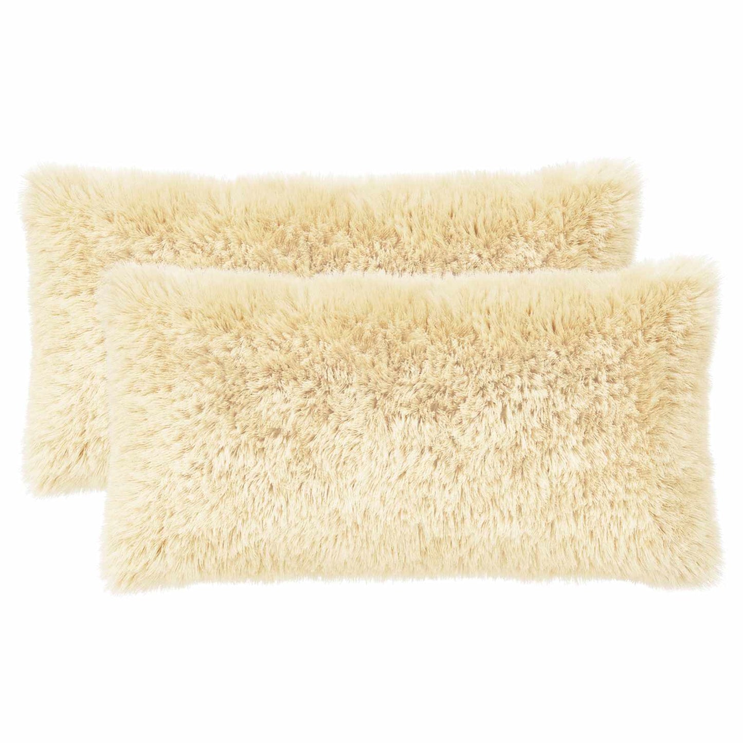 Pudebetræk 2 pcs HEERLEN Cremefarvet 40 x 70 cm PV Fleece