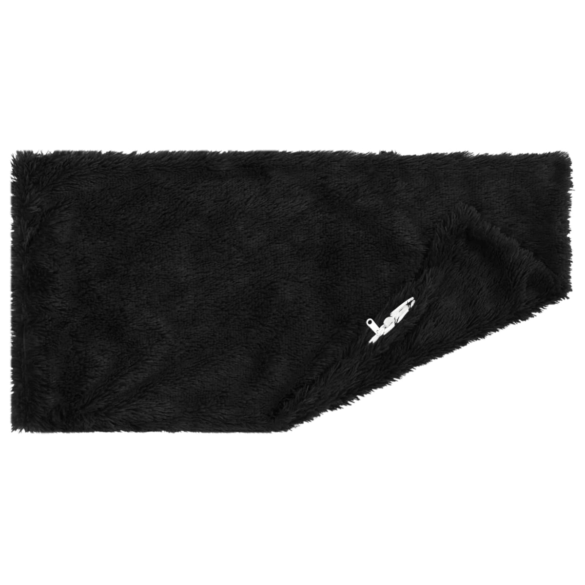 Pudebetræk 6 pcs HEERLEN Sort 40 x 70 cm PV Fleece