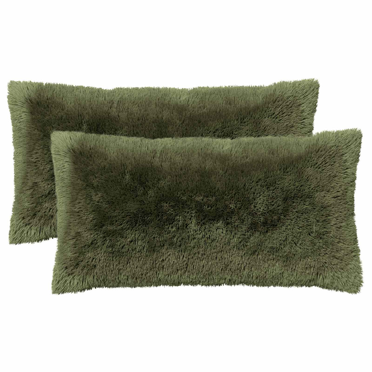 Pudebetræk 2 pcs HEERLEN Grøn 40 x 70 cm PV Fleece