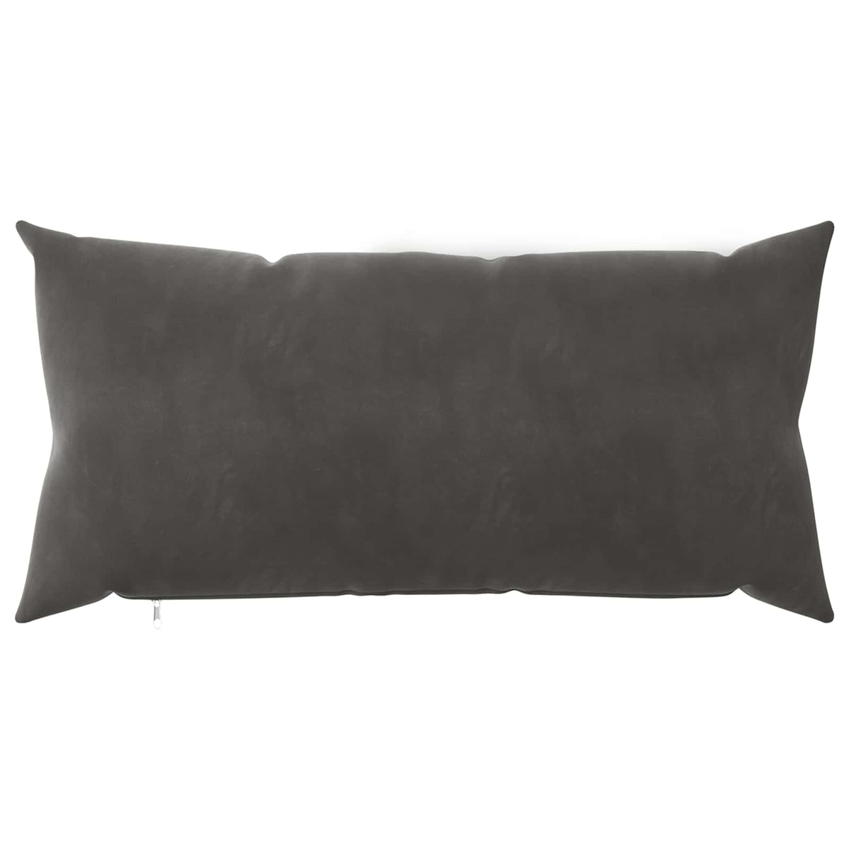 Pudebetræk 2 pcs HEERLEN Mørkegrå 40 x 80 cm Fløjl