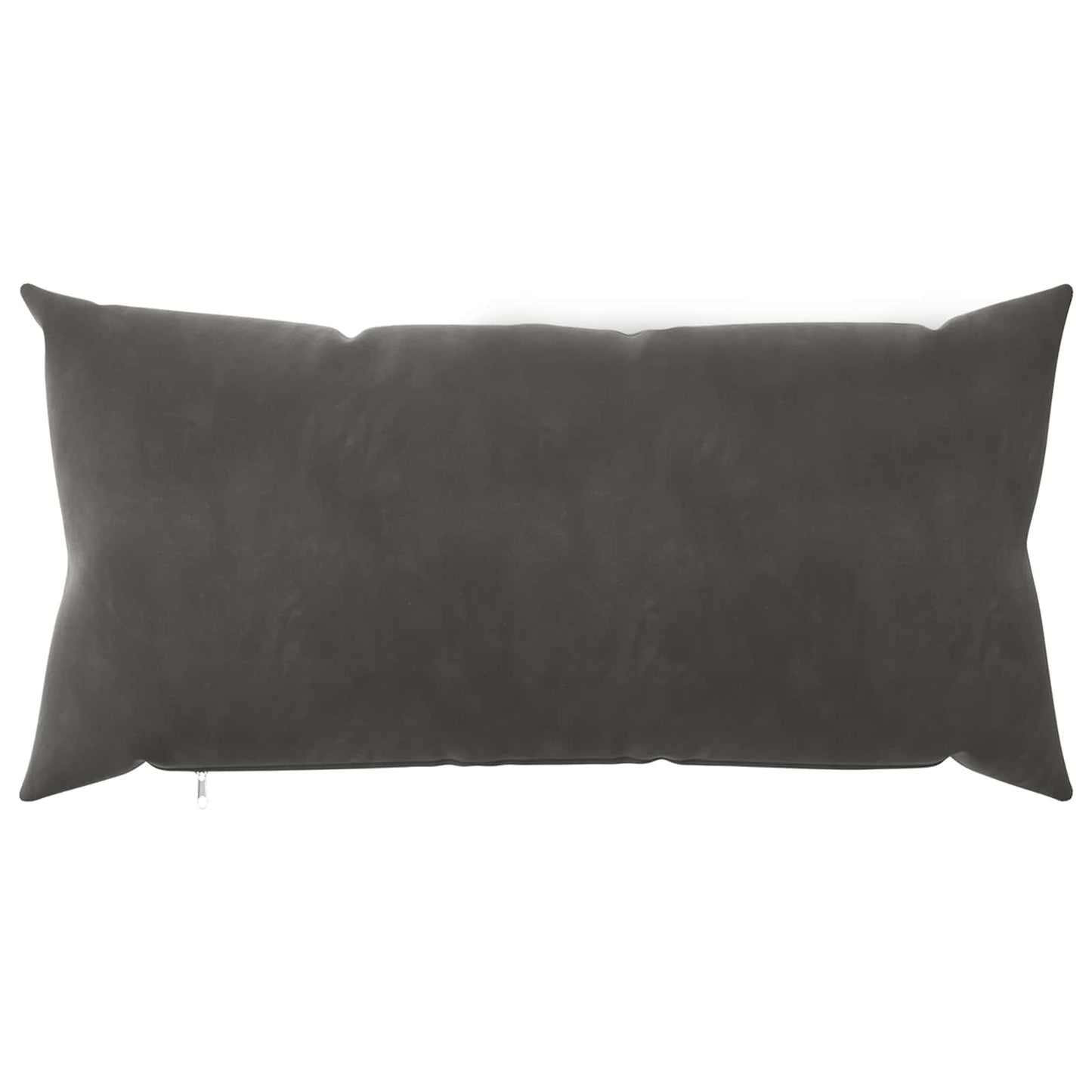 Pudebetræk 6 pcs HEERLEN Mørkegrå 40 x 80 cm Fløjl
