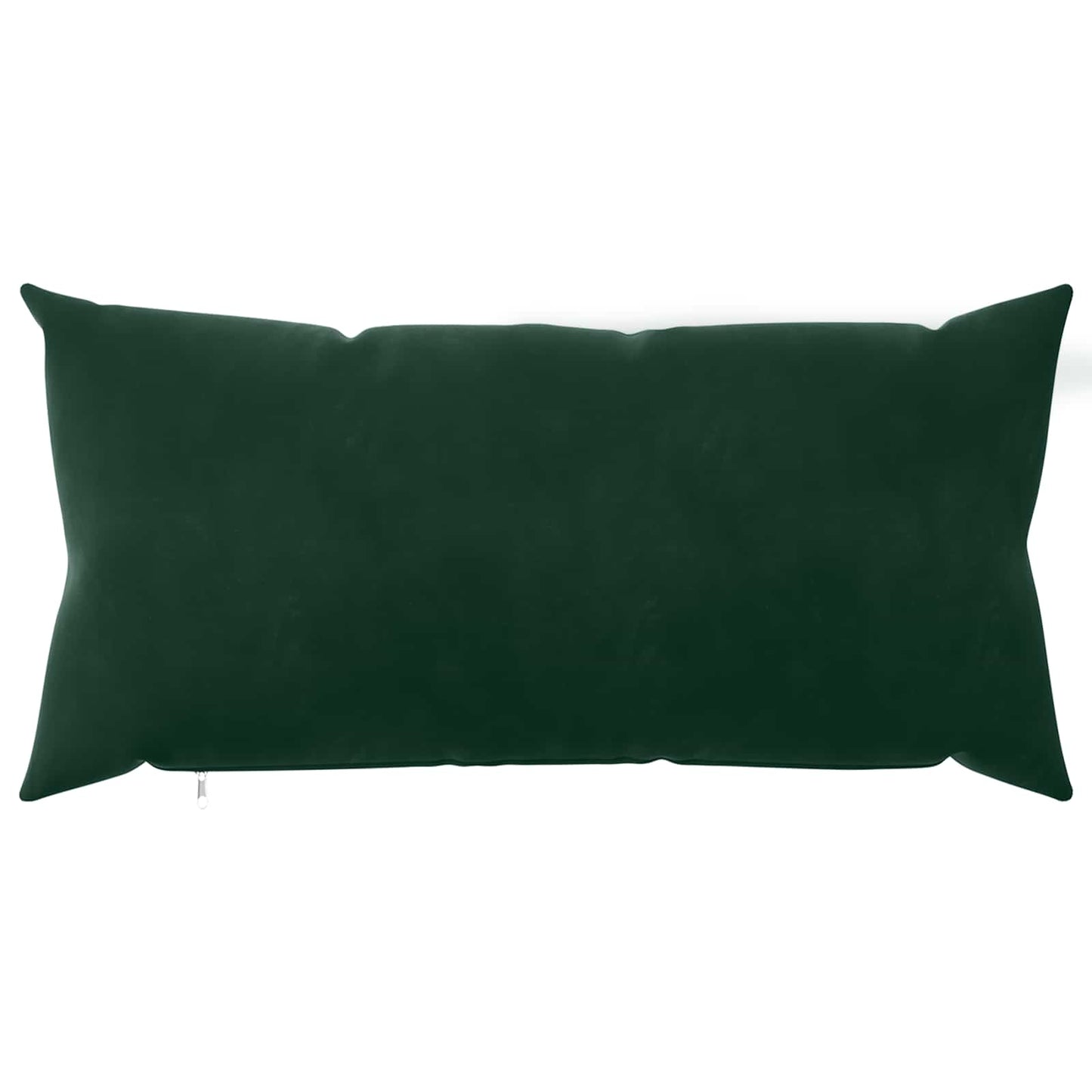 Pudebetræk 12 pcs HEERLEN Mørkegrøn 40 x 80 cm Fløjl