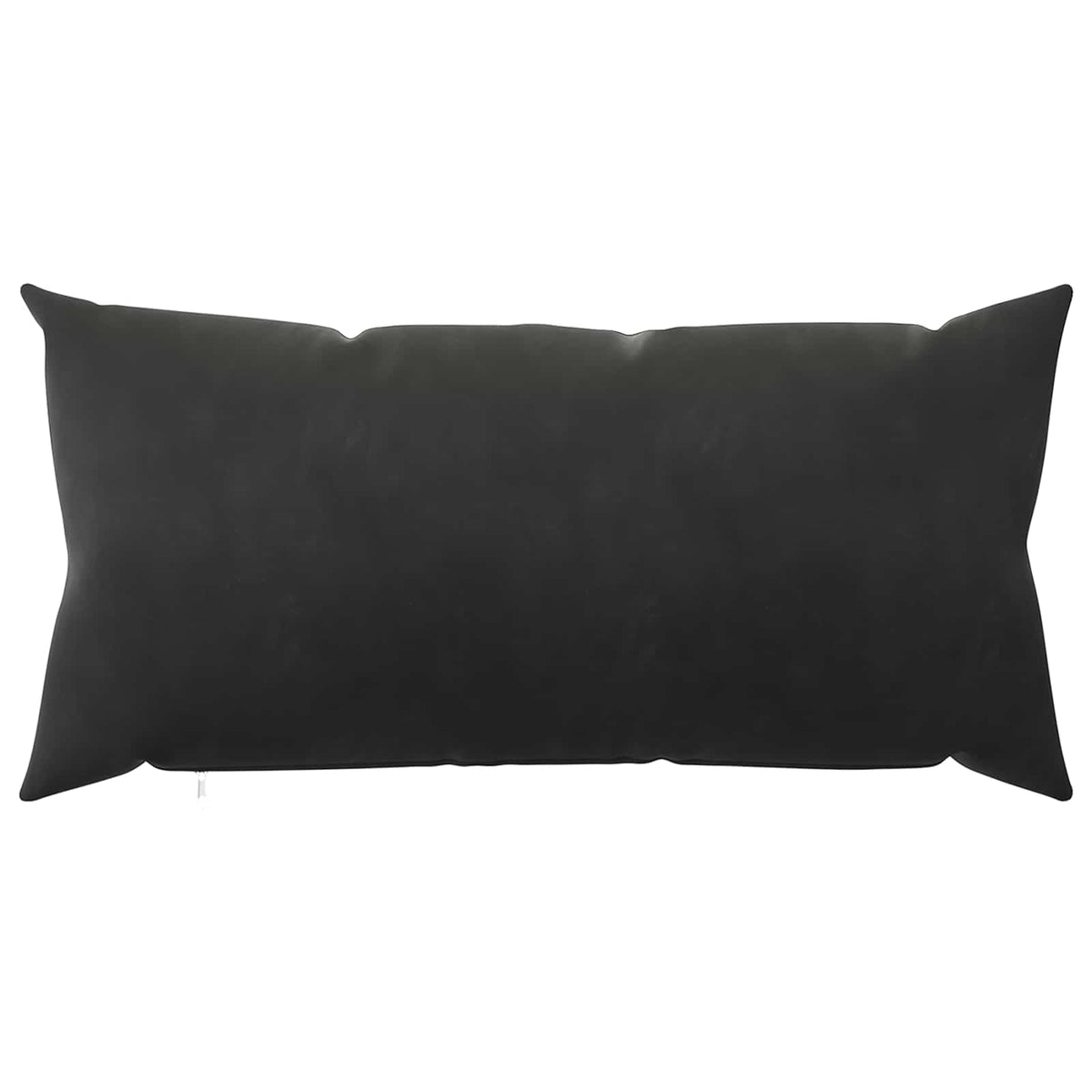 Pudebetræk 2 pcs HEERLEN Sort 40 x 80 cm Fløjl